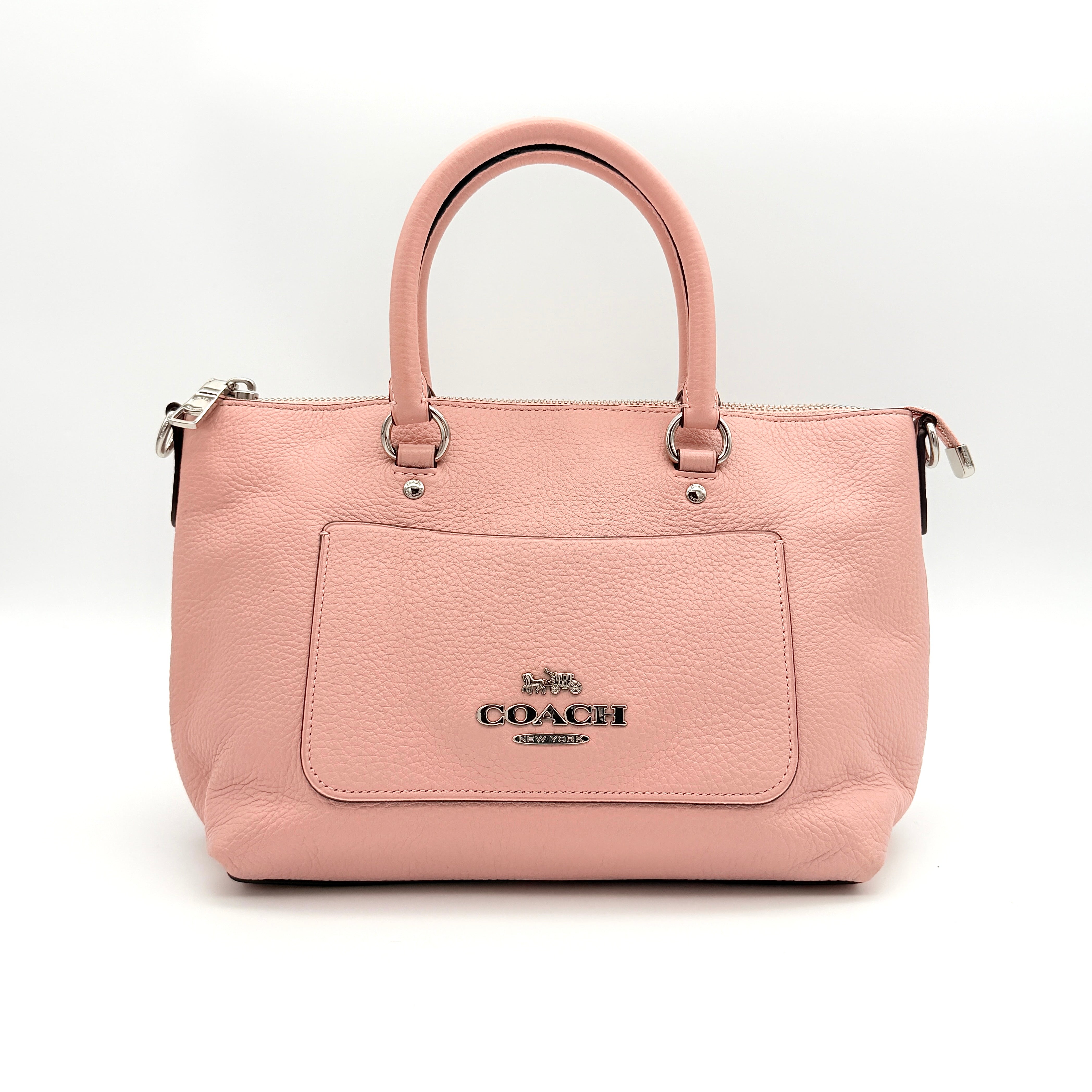 Coach 2Way Mini Emma Satchel Handbag Pink
