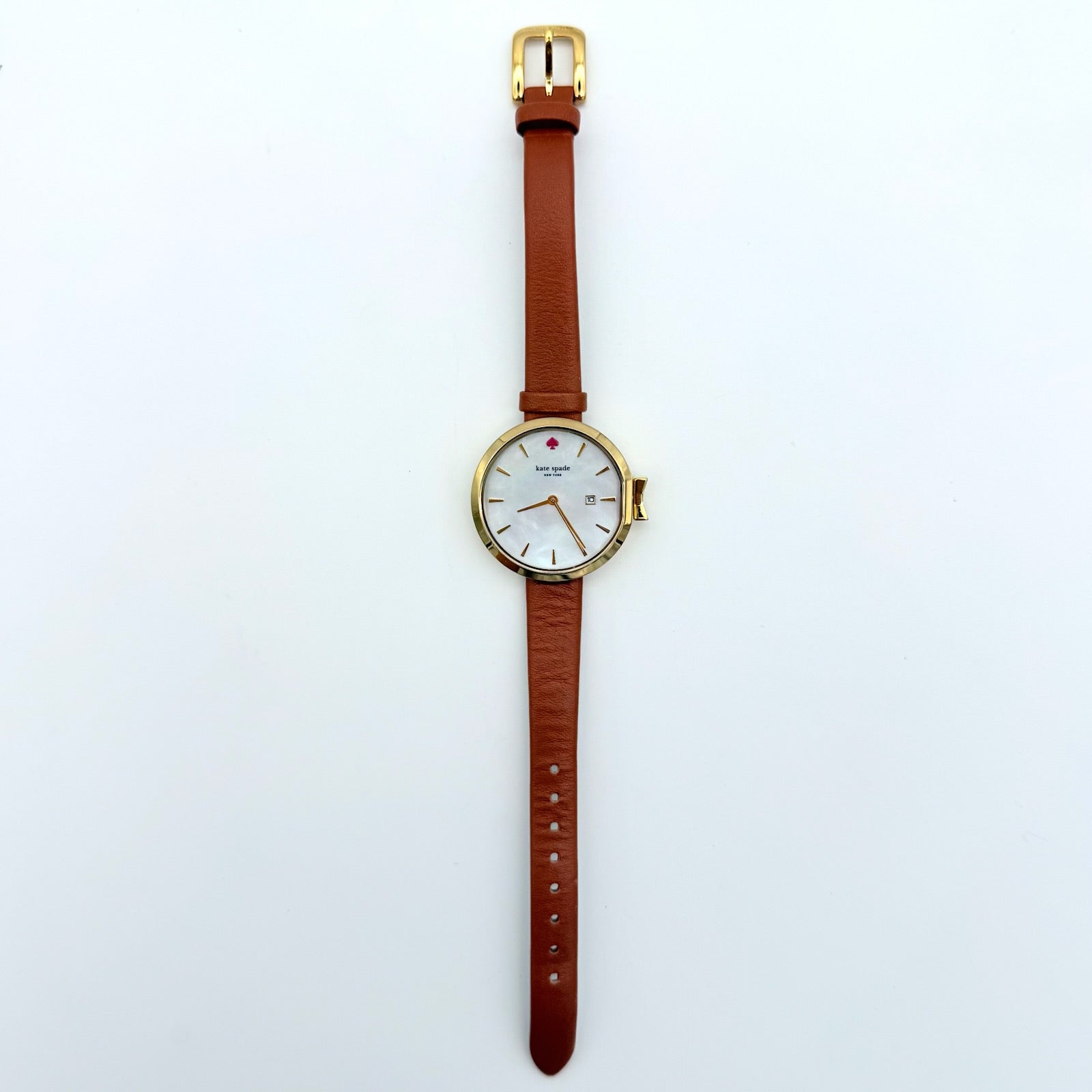 Kate Spade Park Row KSW1324 Watch Gold/Brown