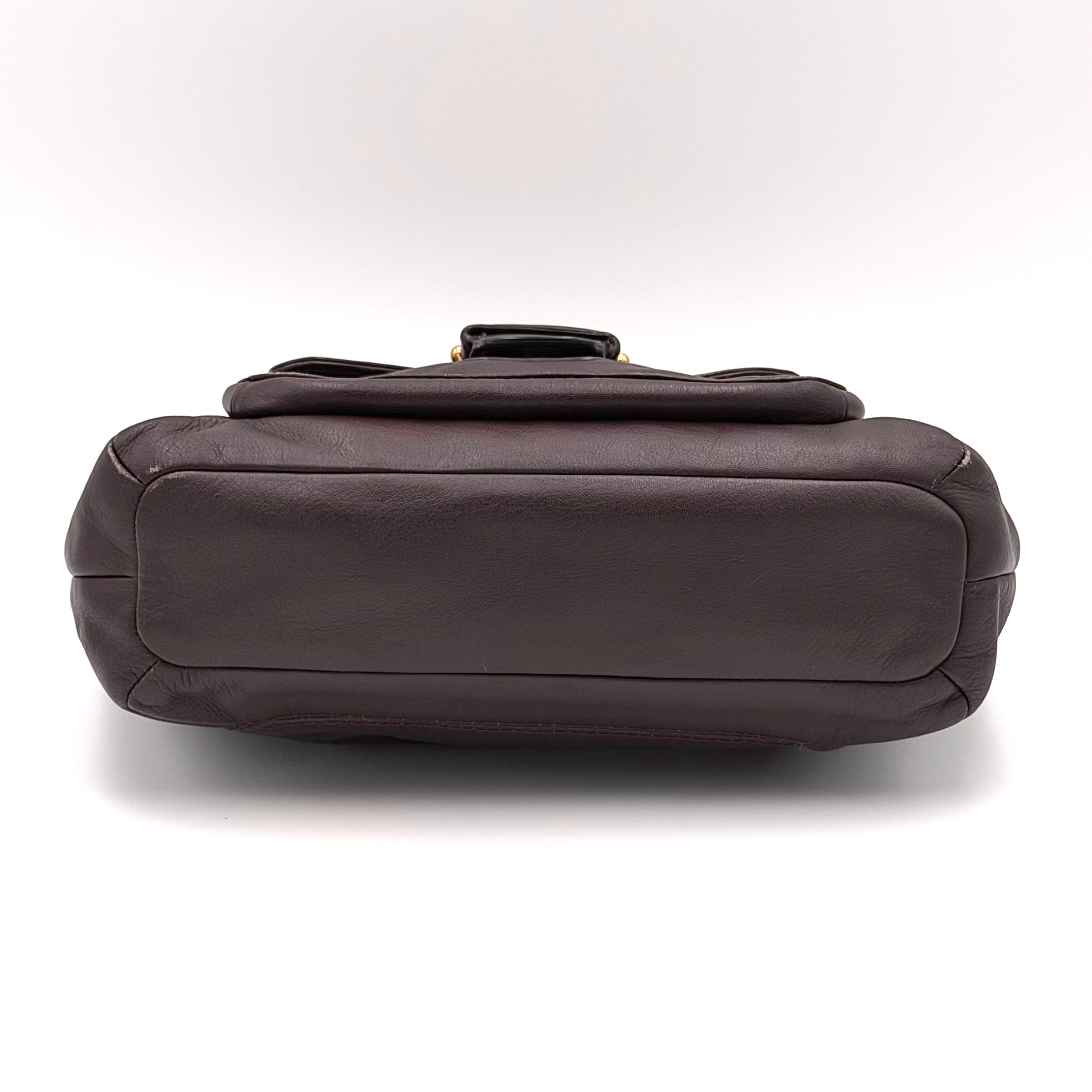 Coach 2Way Campbell Belle Shoulder Bag Brown