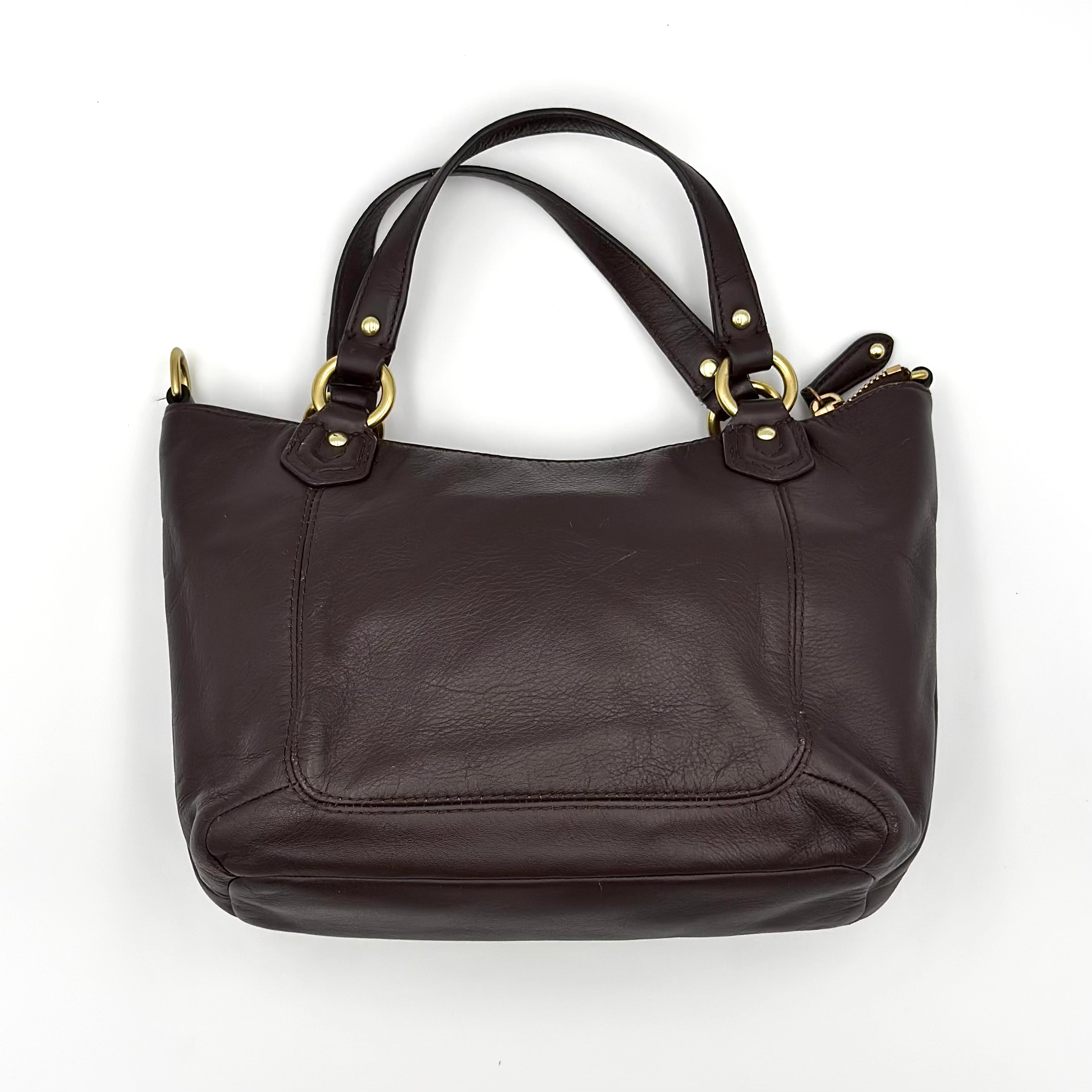 Coach 2Way Campbell Belle Shoulder Bag Brown