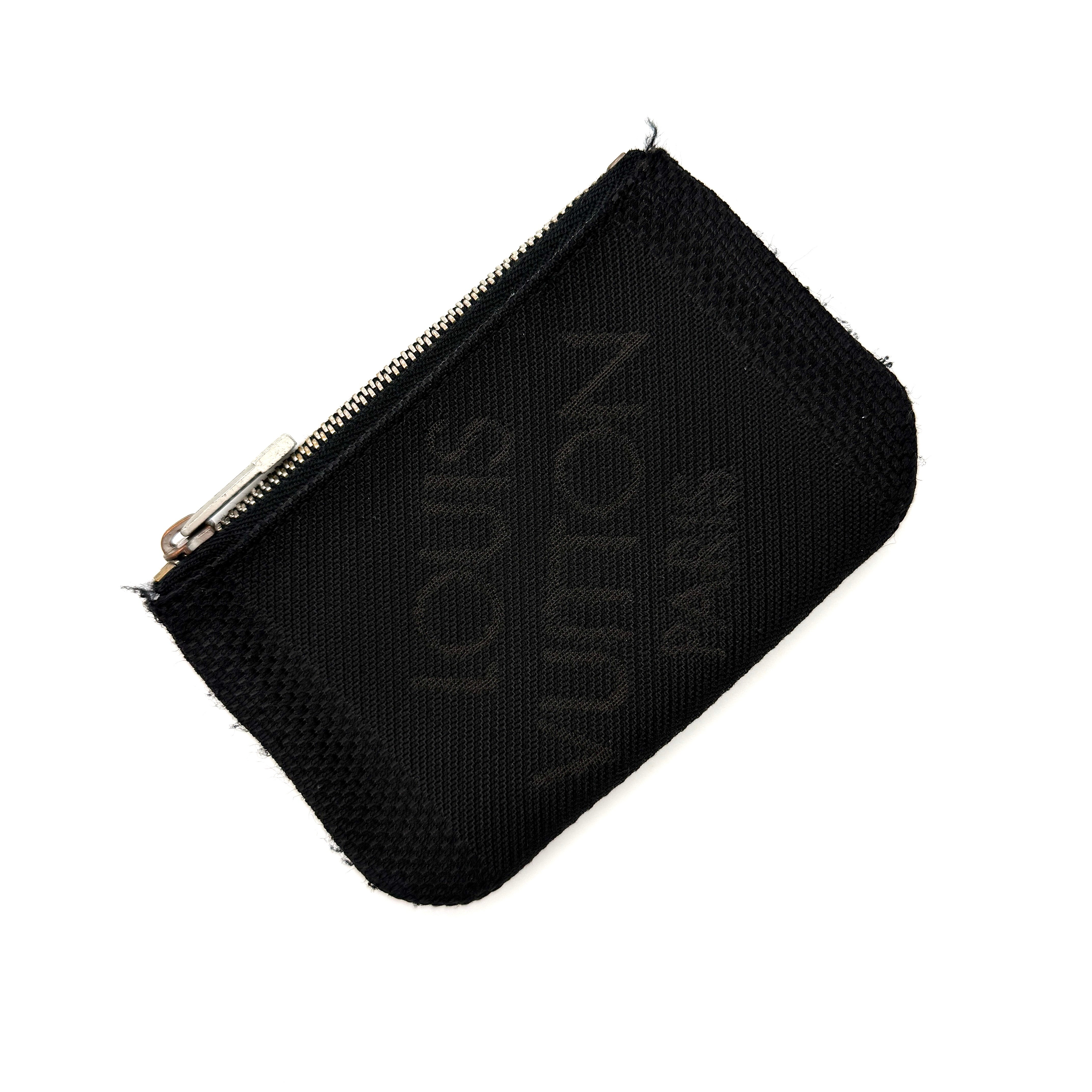 Louis Vuitton Pochette Cles Damier Geant Coin Case Black