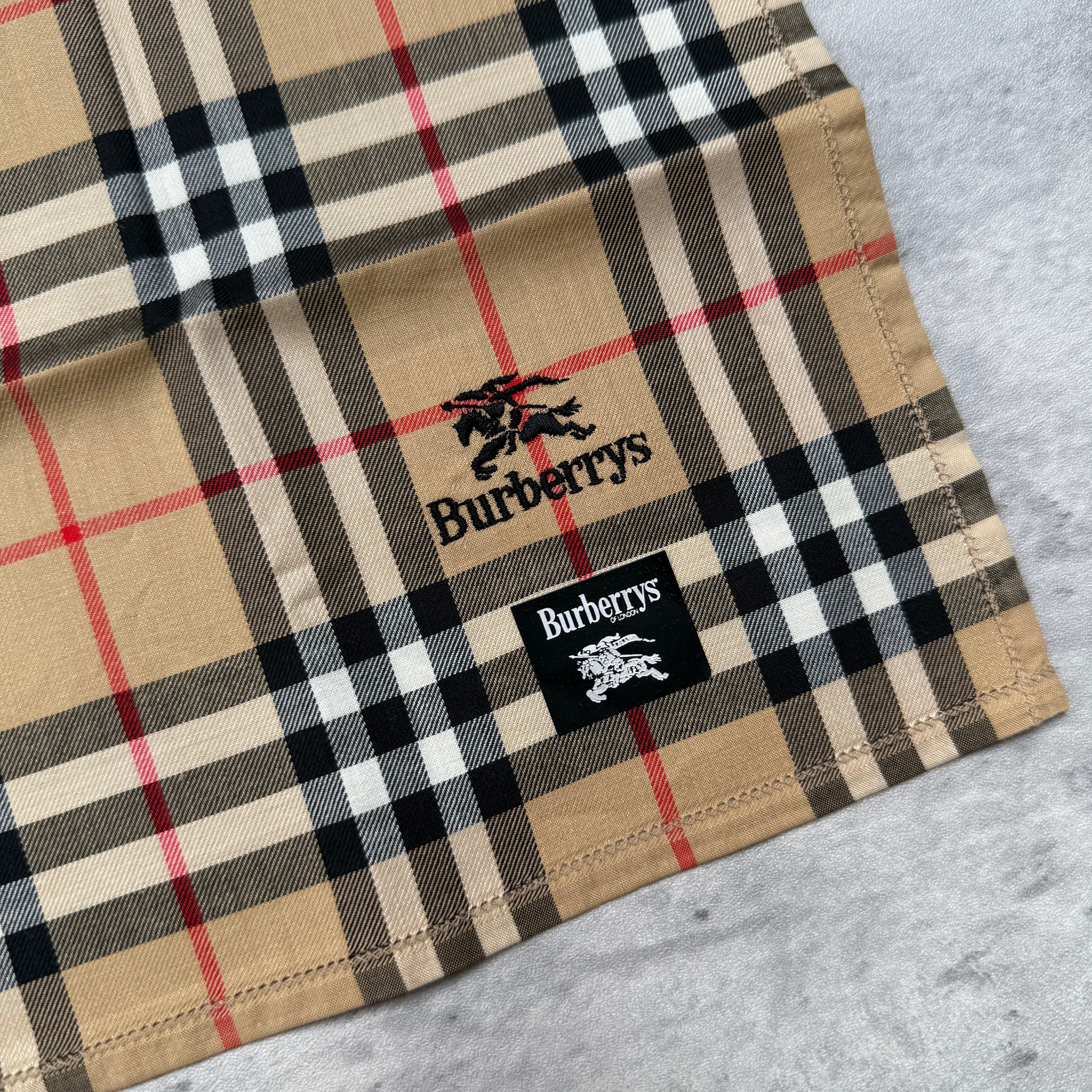 Burberry Vintage 'Burberrys' Nova Check Scarf