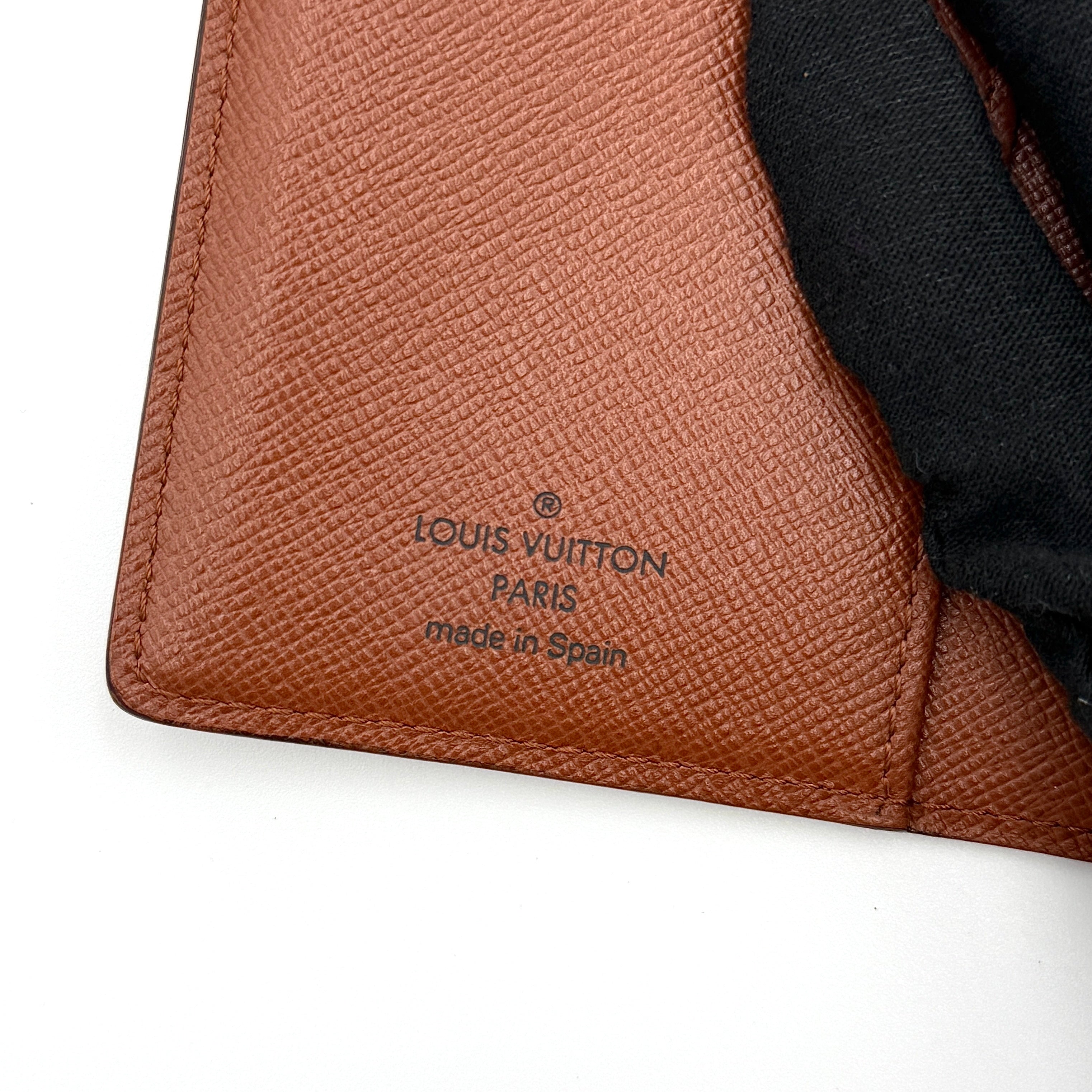 Louis Vuitton Epi Agenda PM Day Planner Cover Brown