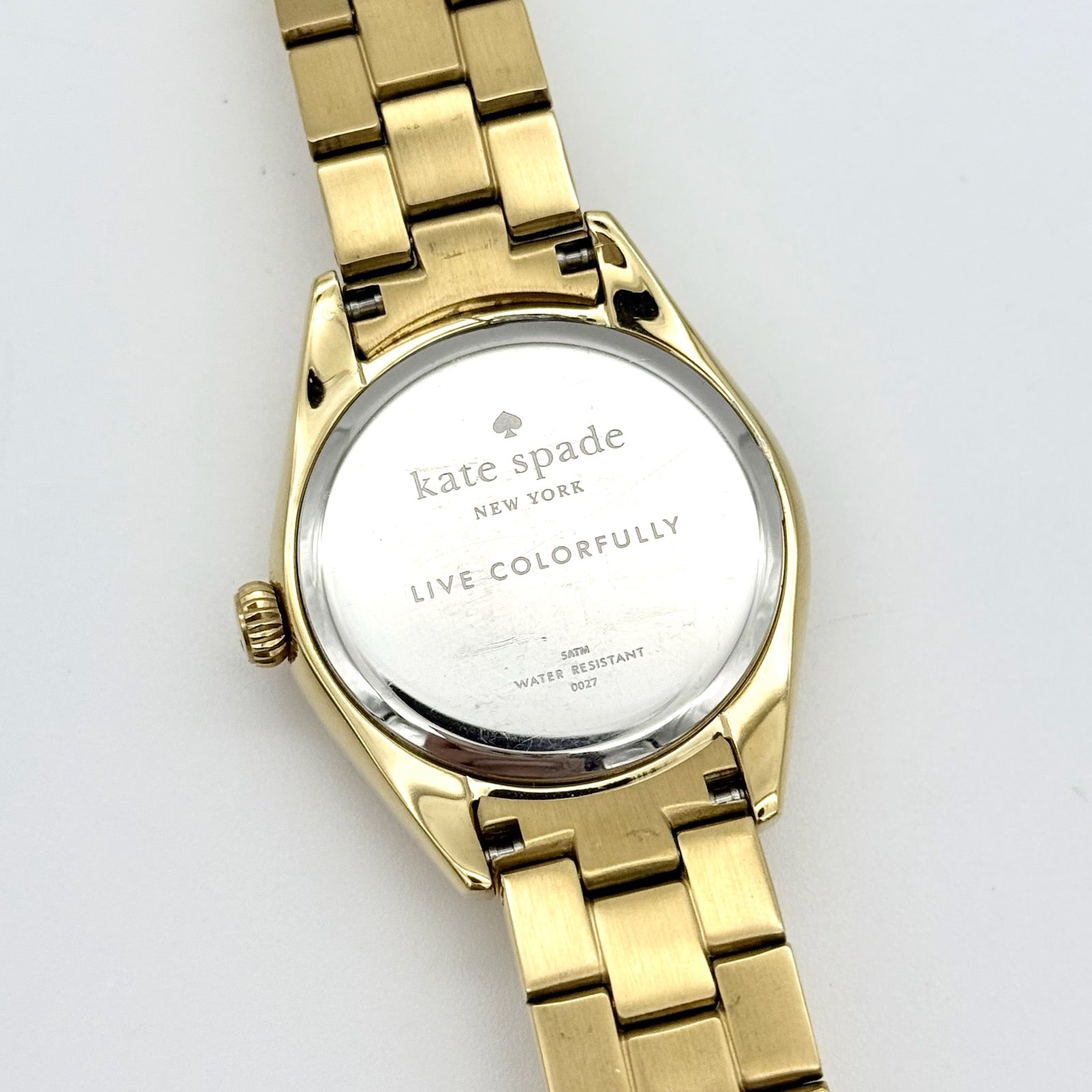 Kate Spade New York Seaport Stainless Steel Watch Gold