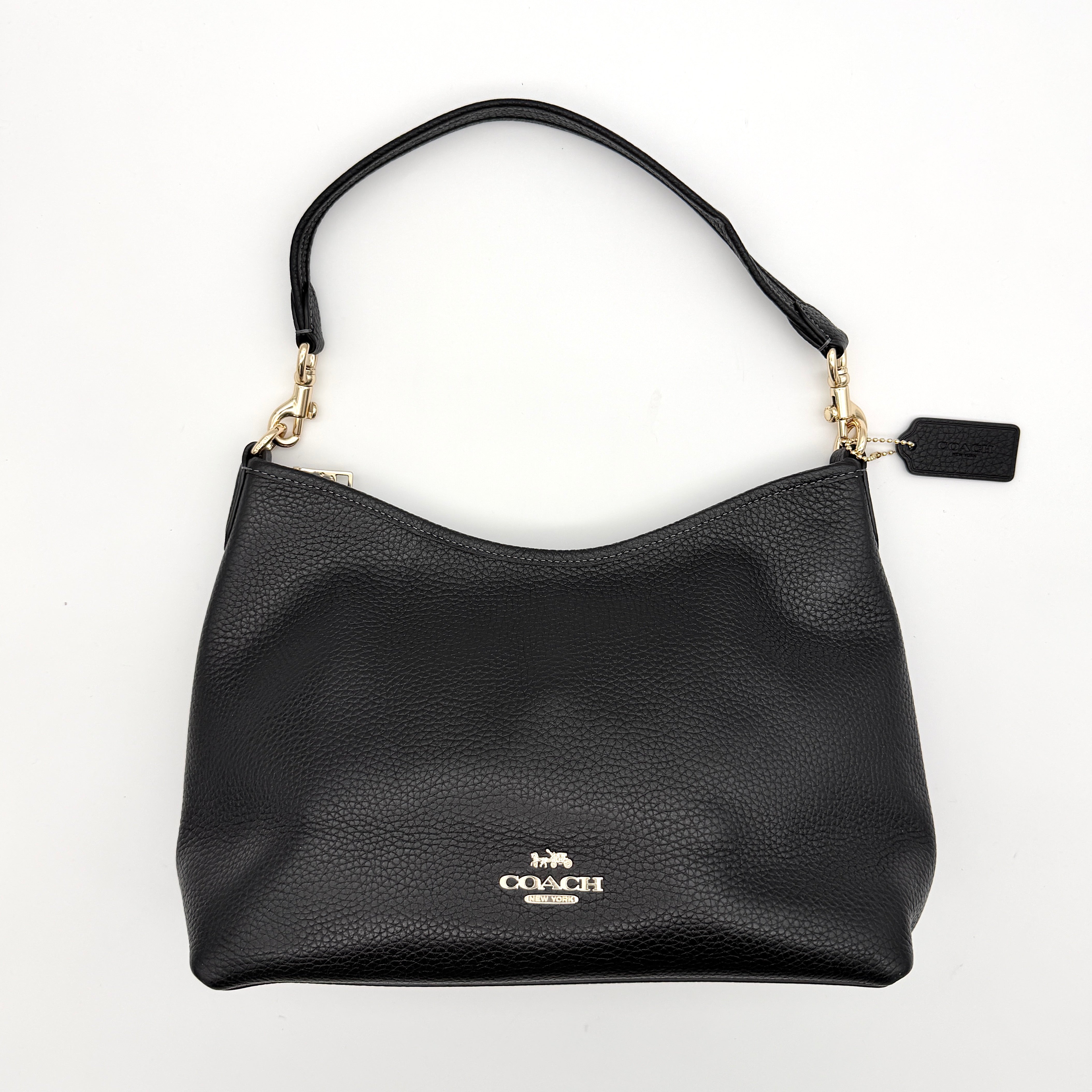 Coach Signature Laurel Shoulder Bag Black