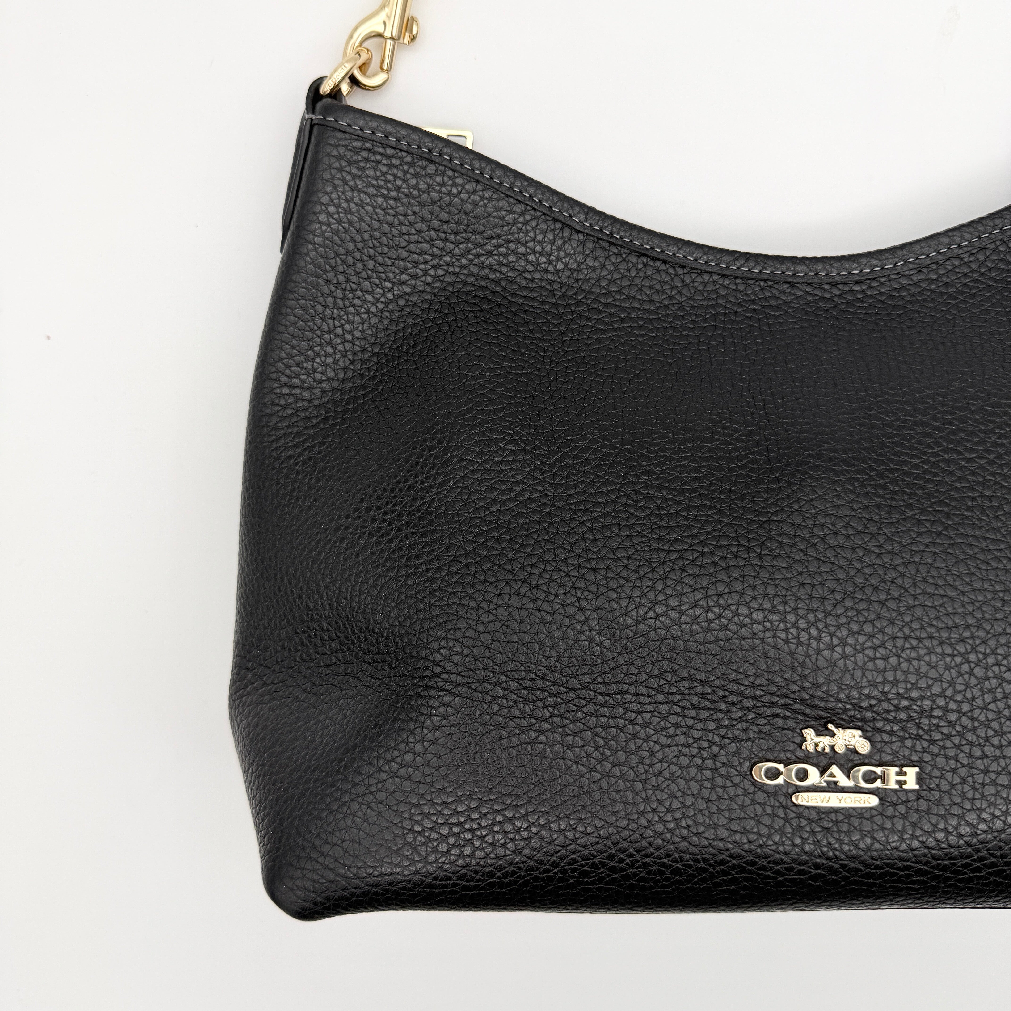 Coach Signature Laurel Shoulder Bag Black