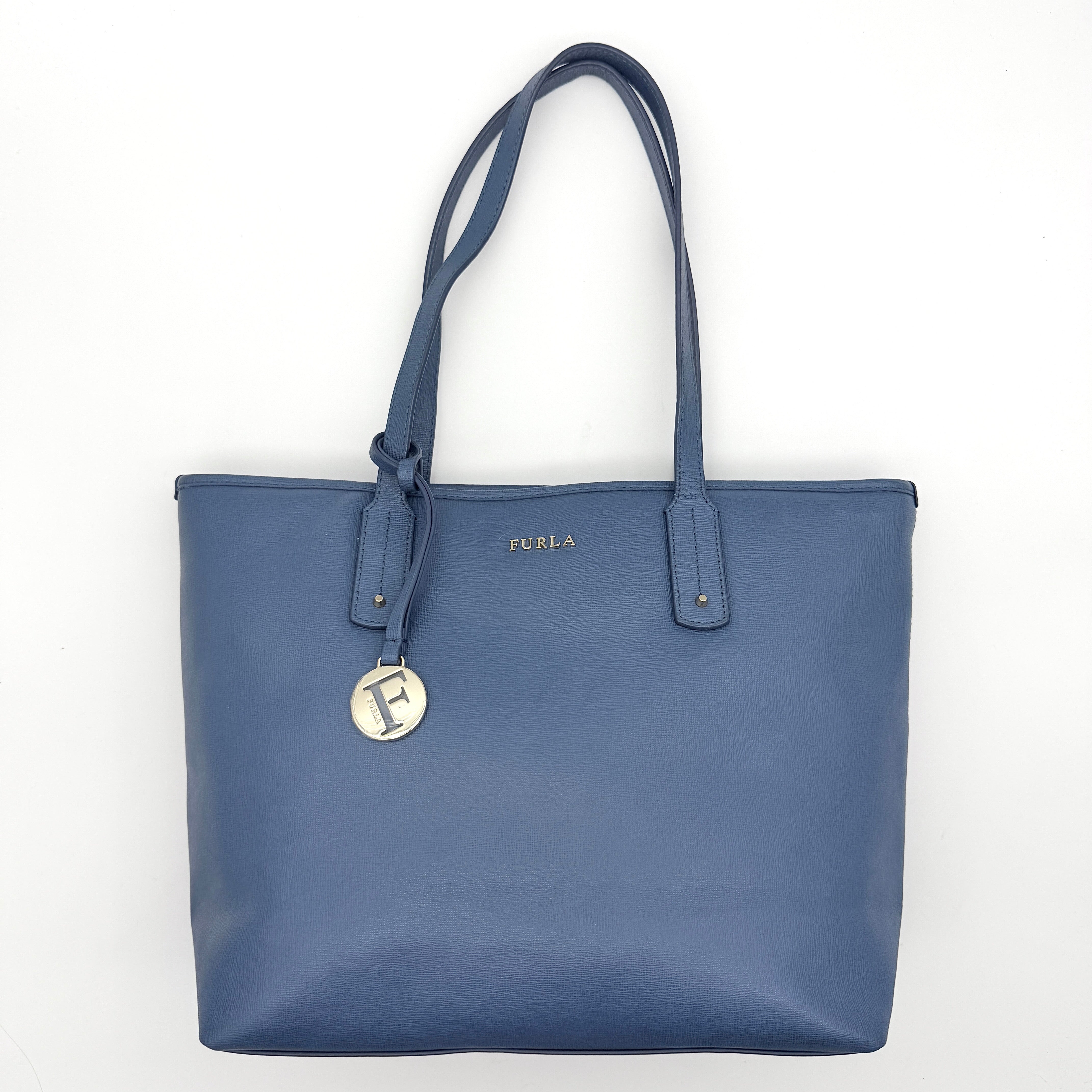 Furla New Daisy Tote Bag Blue