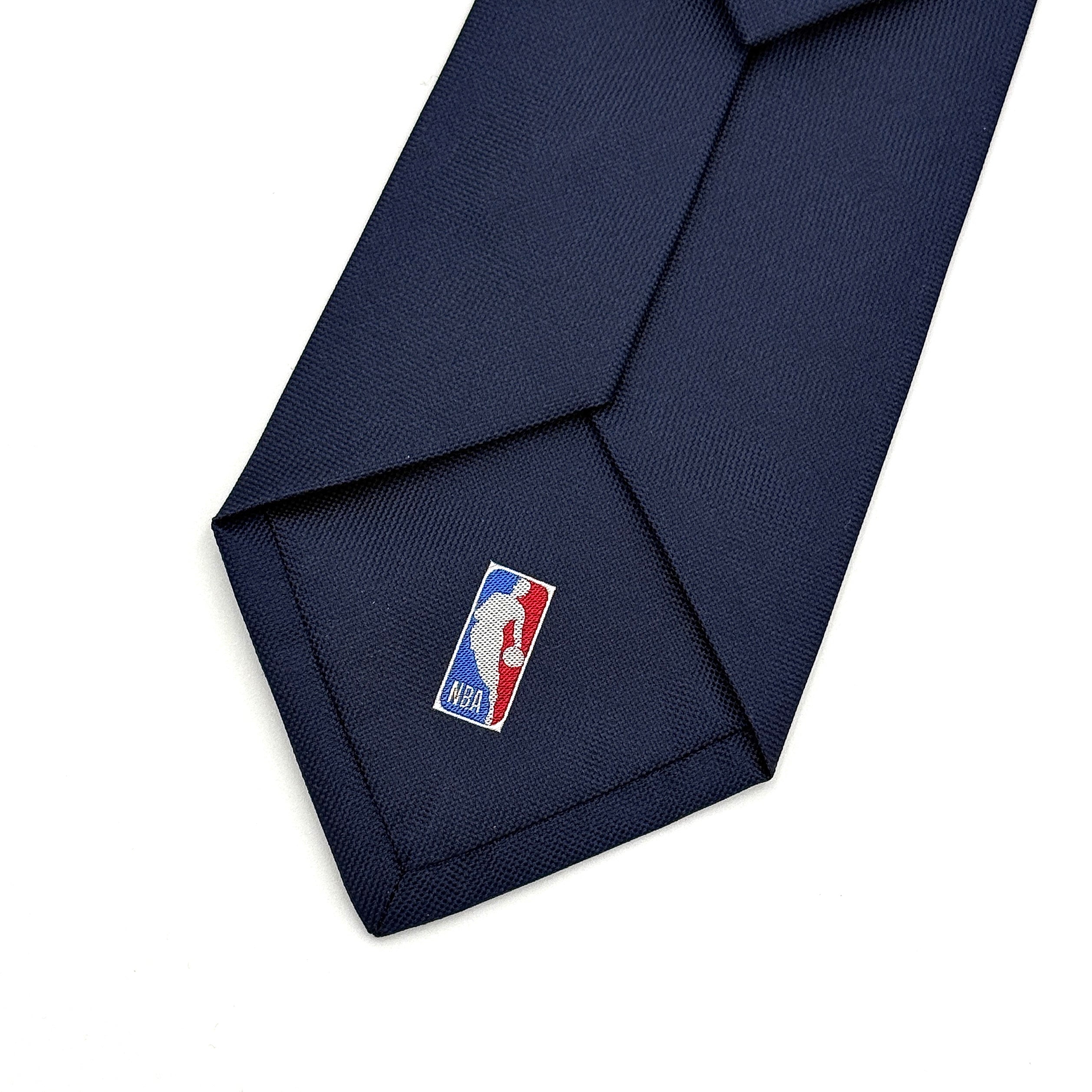 Louis Vuitton x NBA Silk Tie Navy Blue