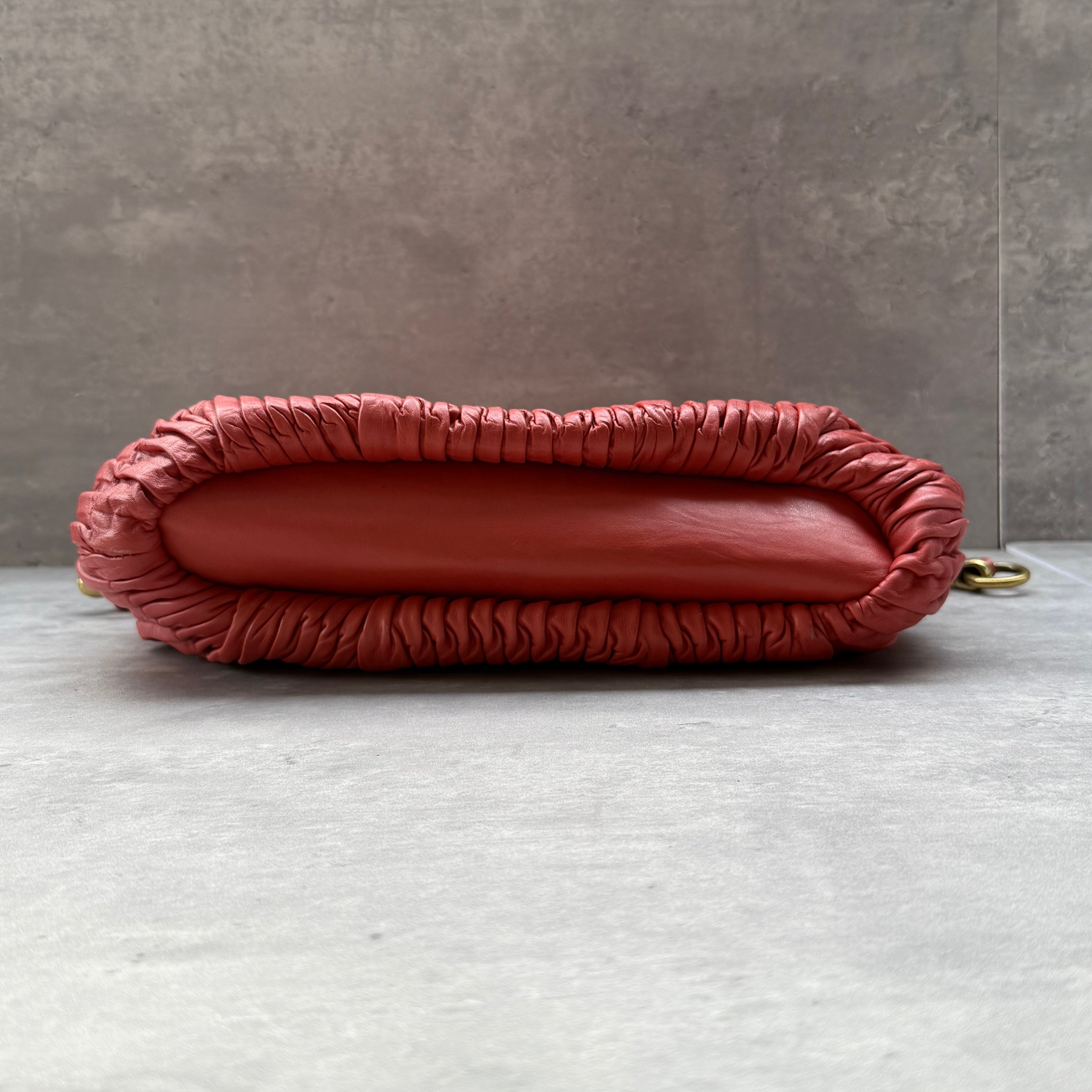 Coach 2Way Signature Madison Shoulder Bag Red