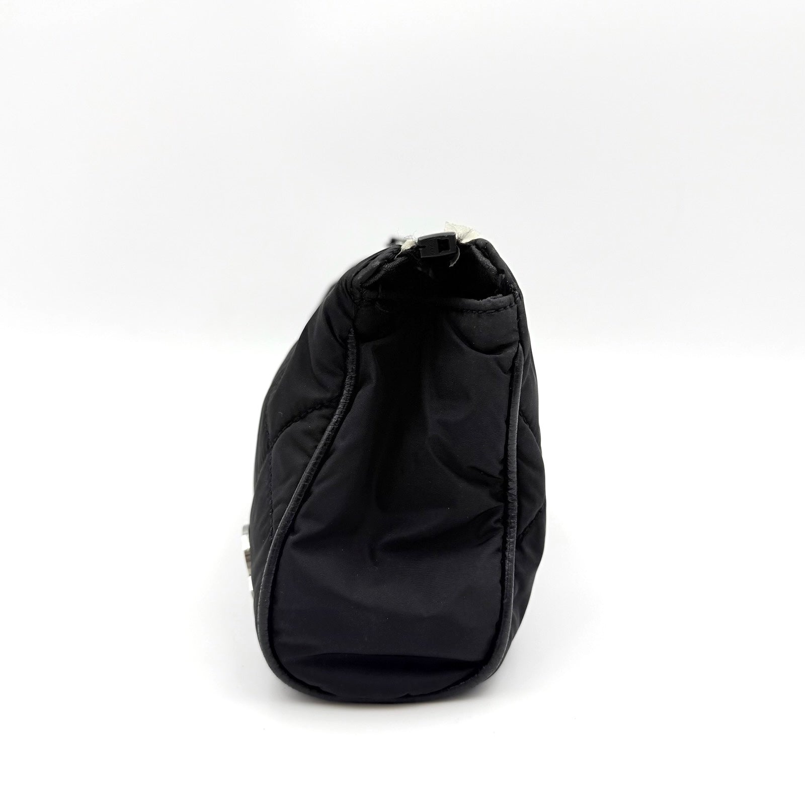 Moncler Quilted Nylon Pouch Black