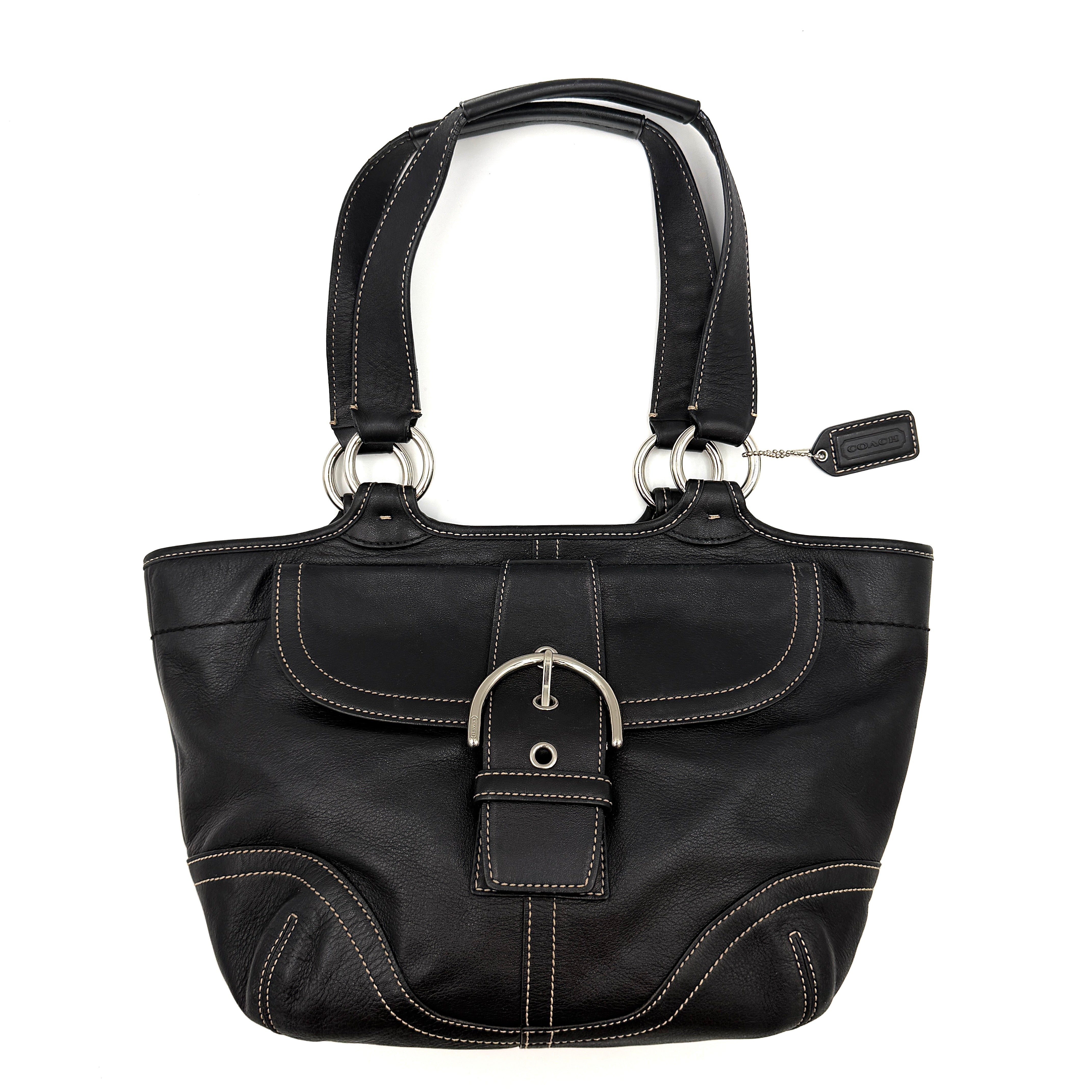 Coach Y2K Soho Shoulder Bag Black