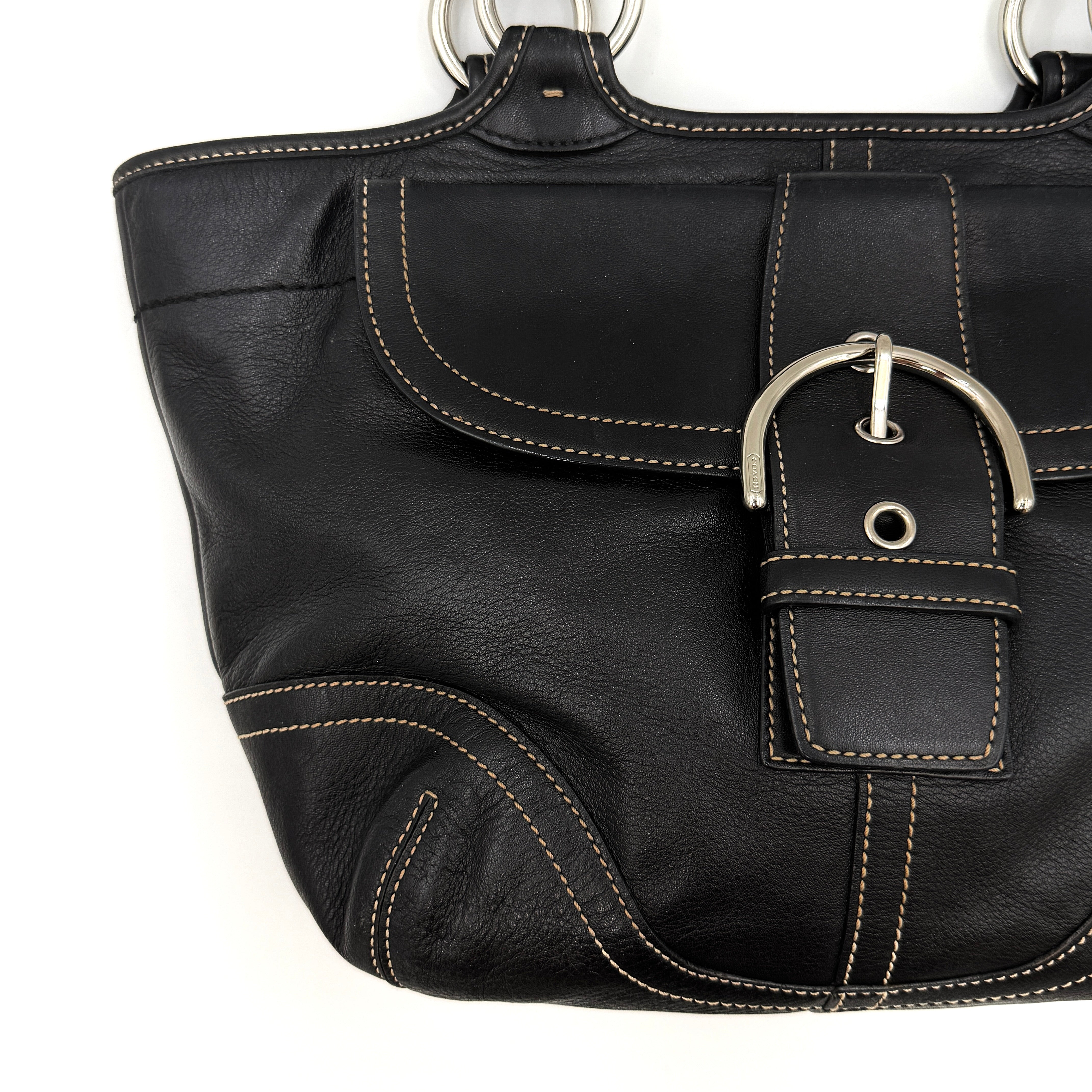 Coach Y2K Soho Shoulder Bag Black