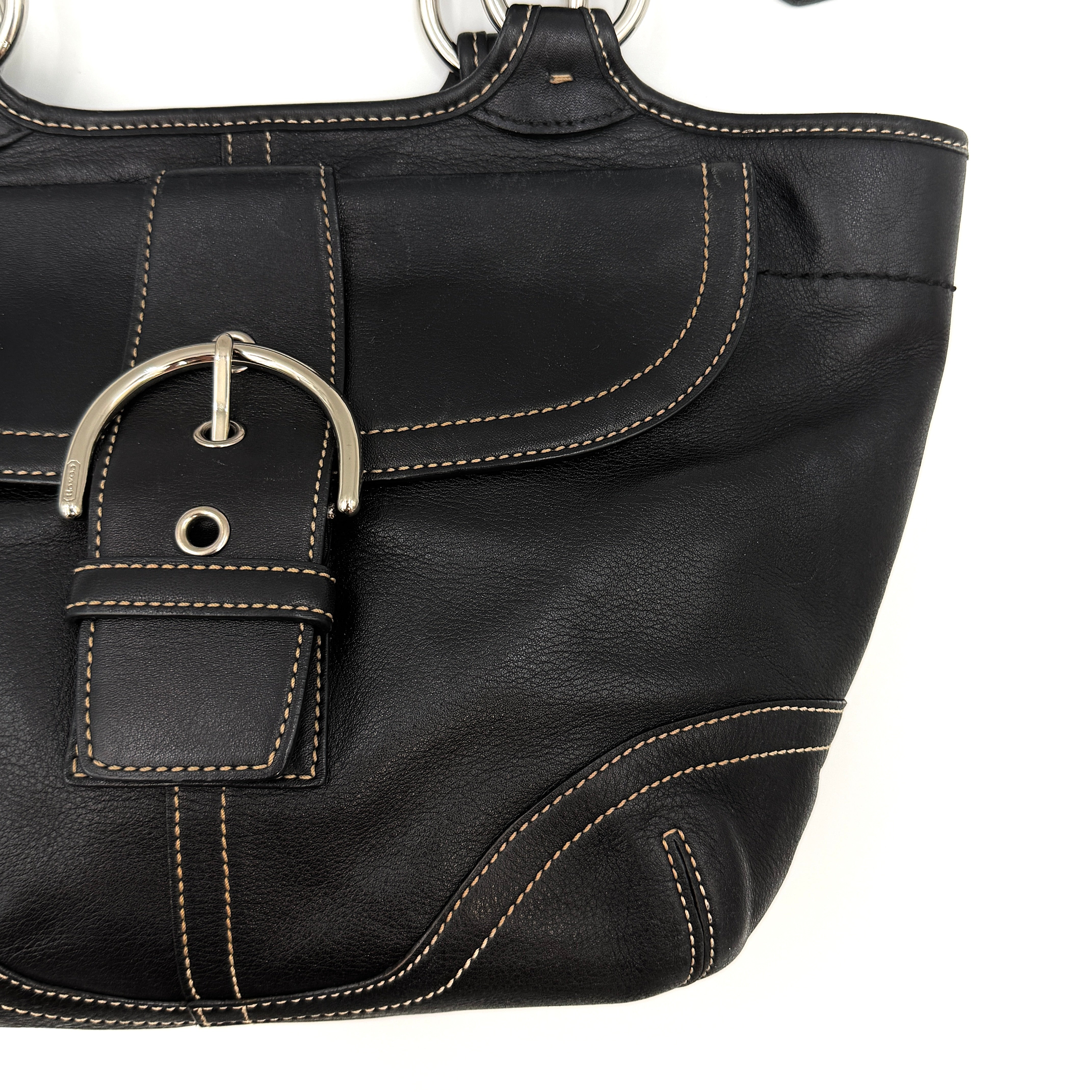 Coach Y2K Soho Shoulder Bag Black