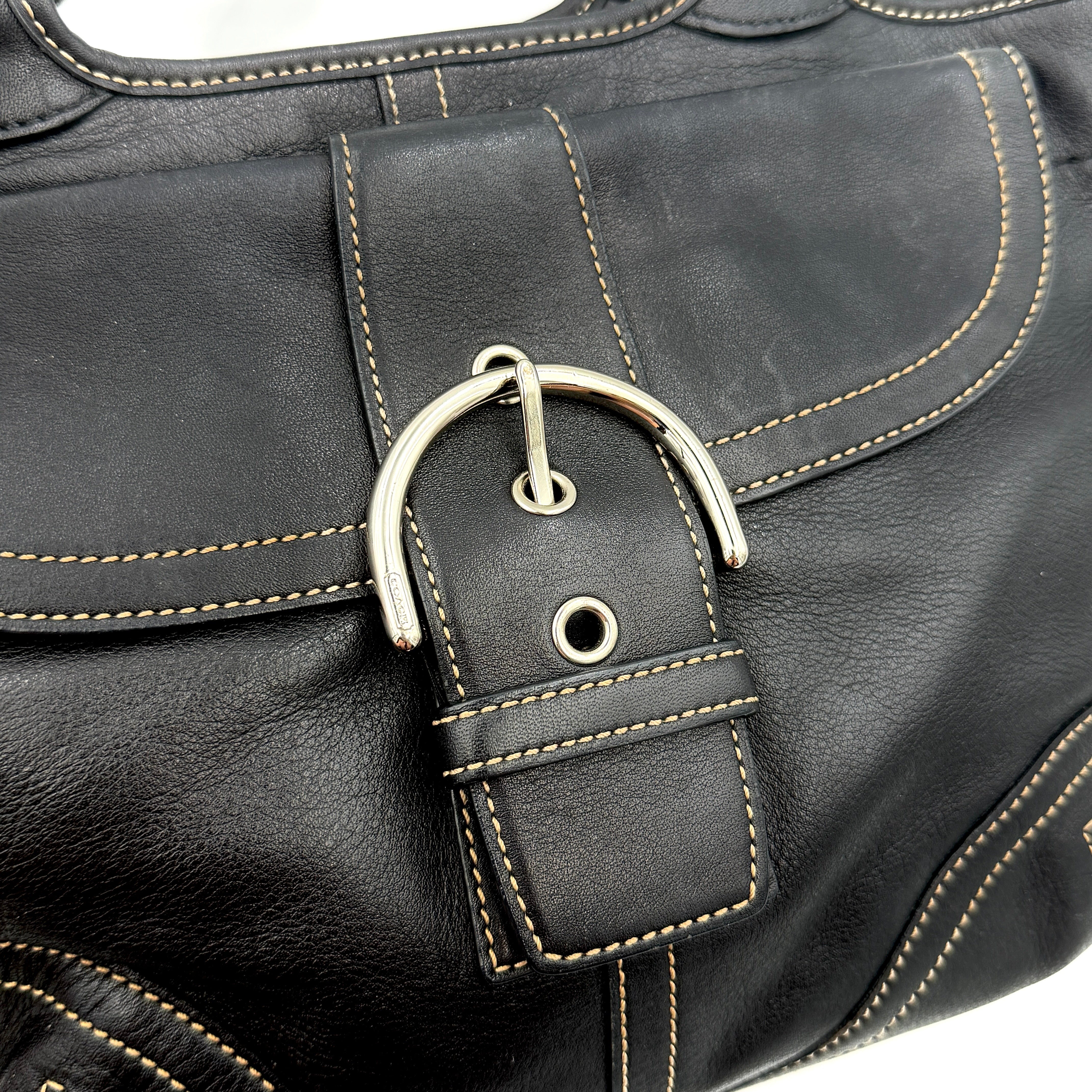 Coach Y2K Soho Shoulder Bag Black
