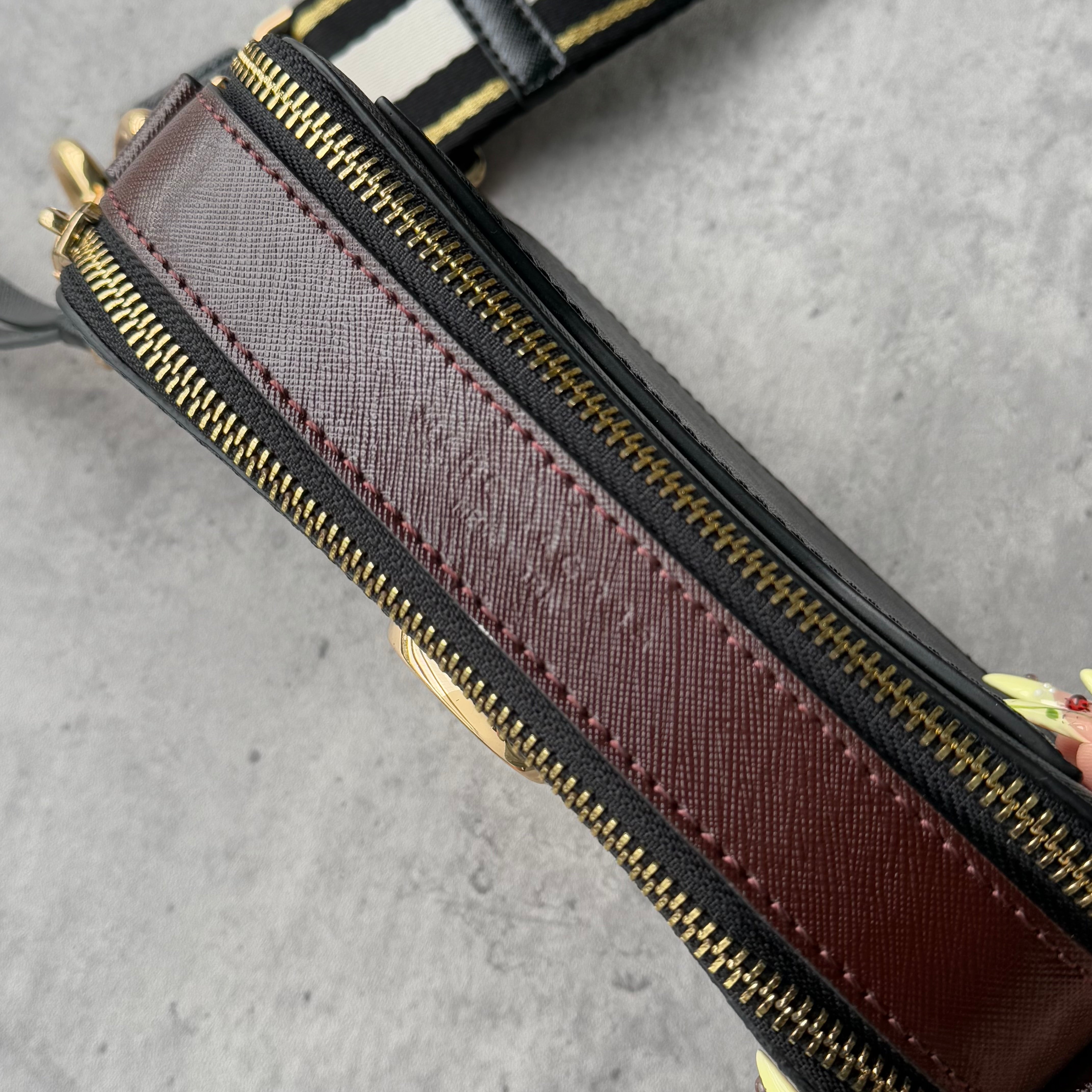 Marc Jacobs The Snapshot Crossbody Bag Black