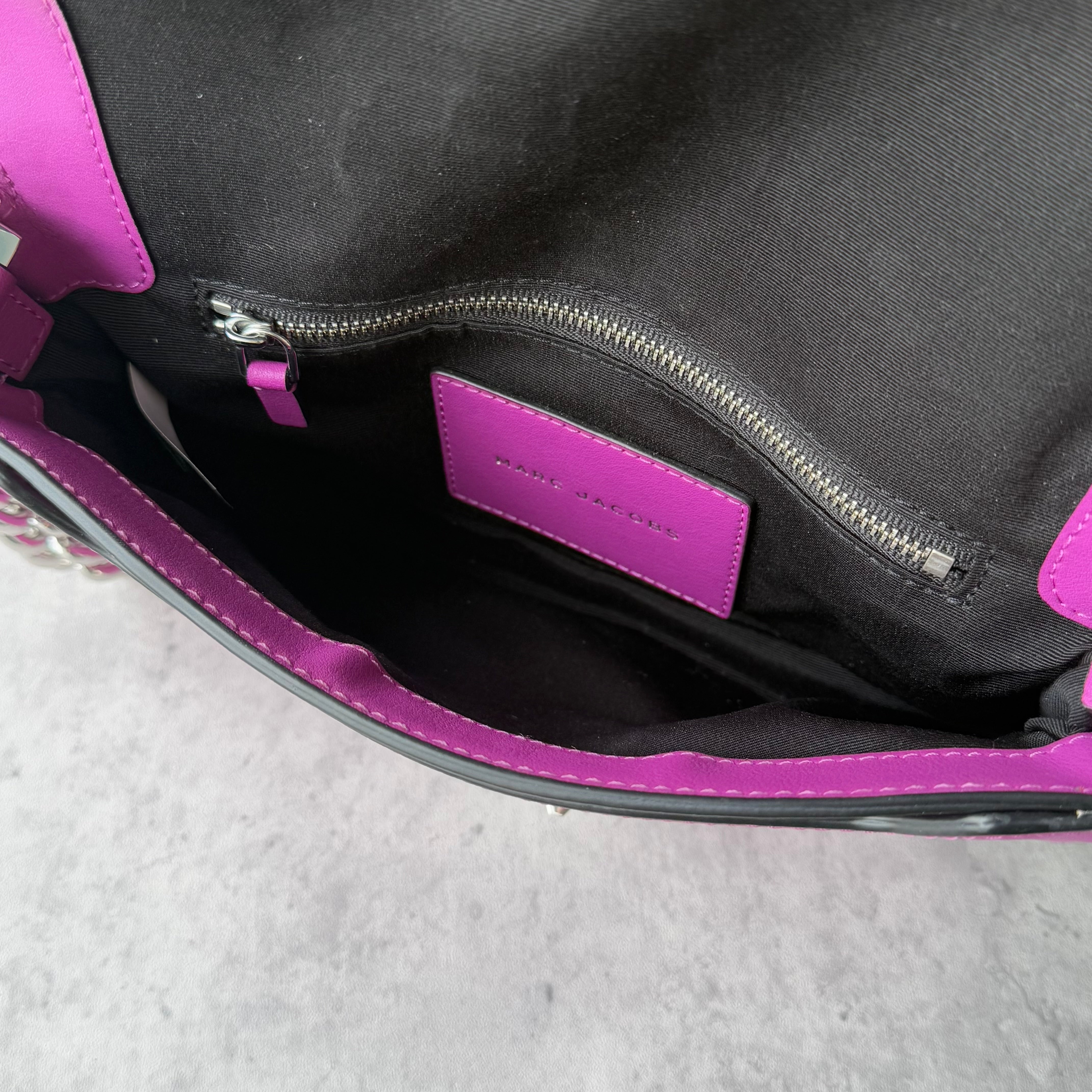 Marc Jacobs The J Marc Shoulder Bag Purple