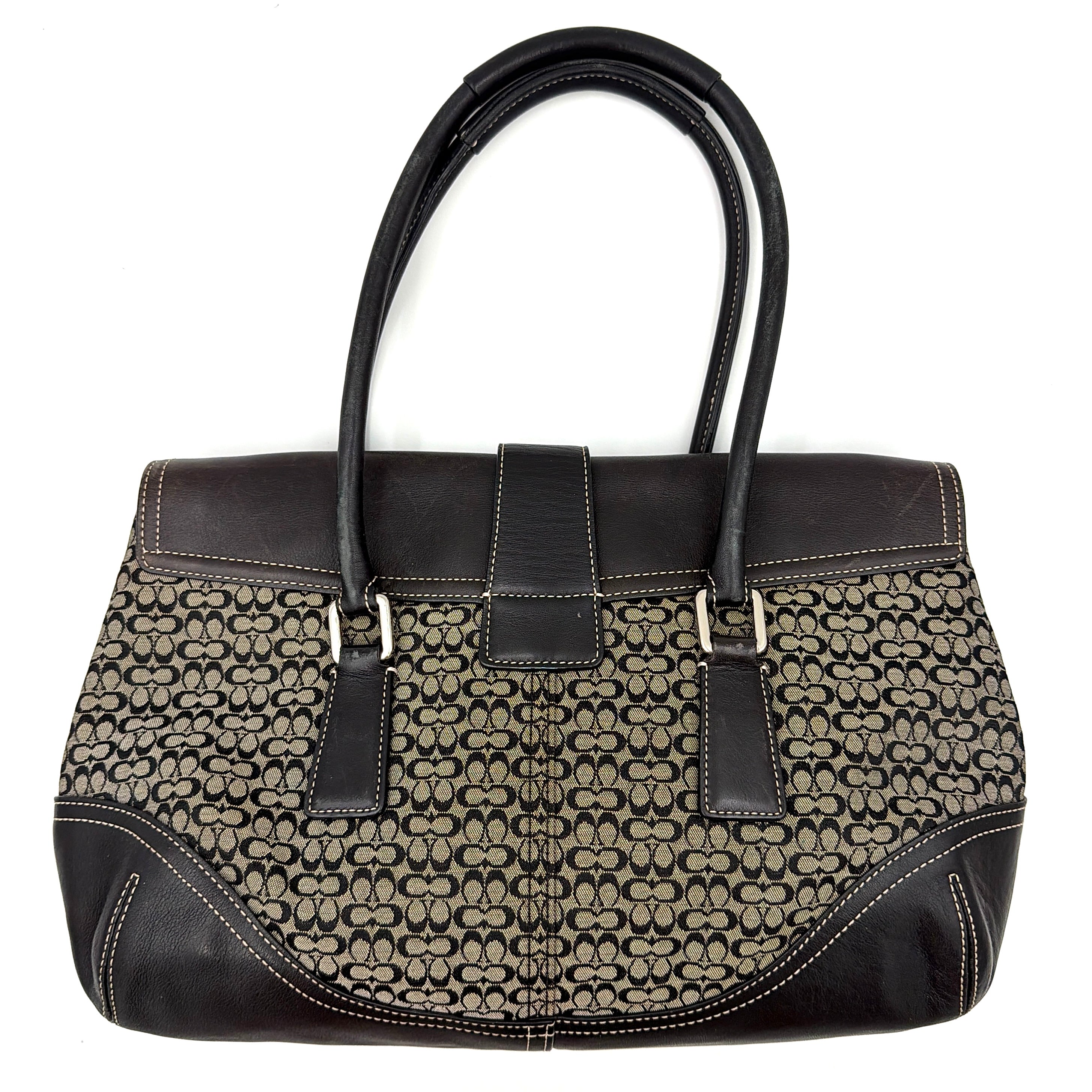 Coach Y2K Soho Shoulder Bag Grey/Black