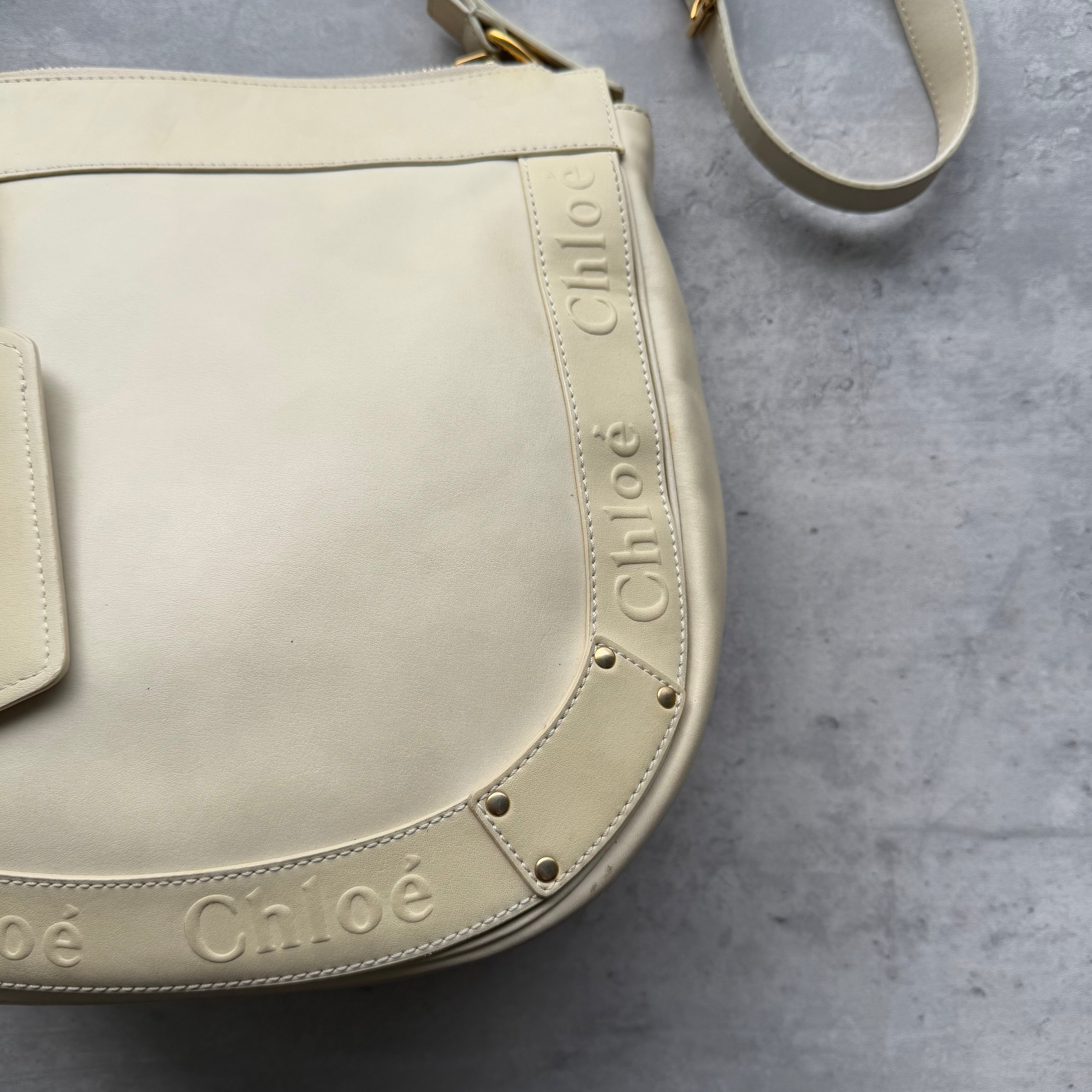 Chloe Eden Crossbody Bag Cream