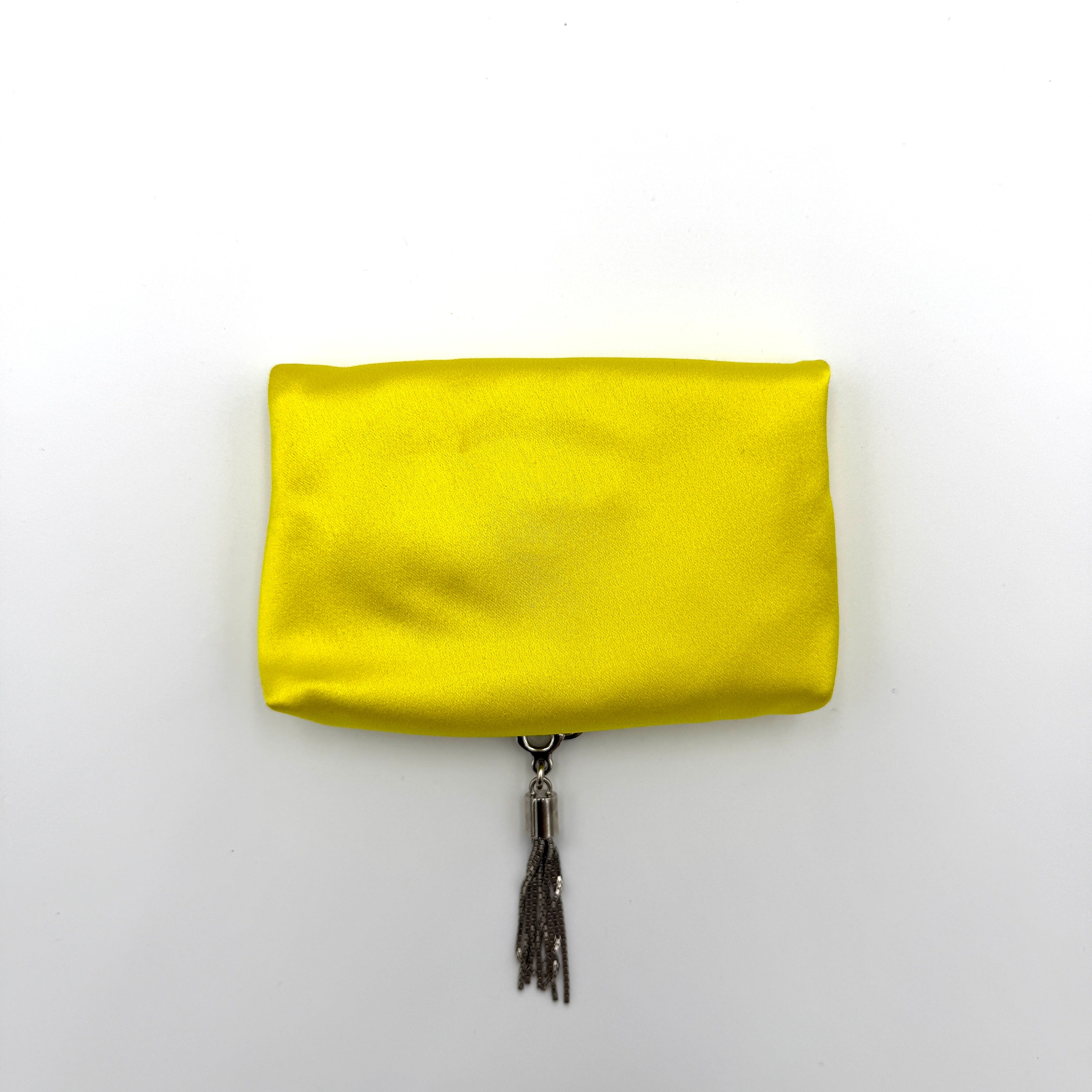 Jimmy Choo Chain Soft Cardholder Yellow
