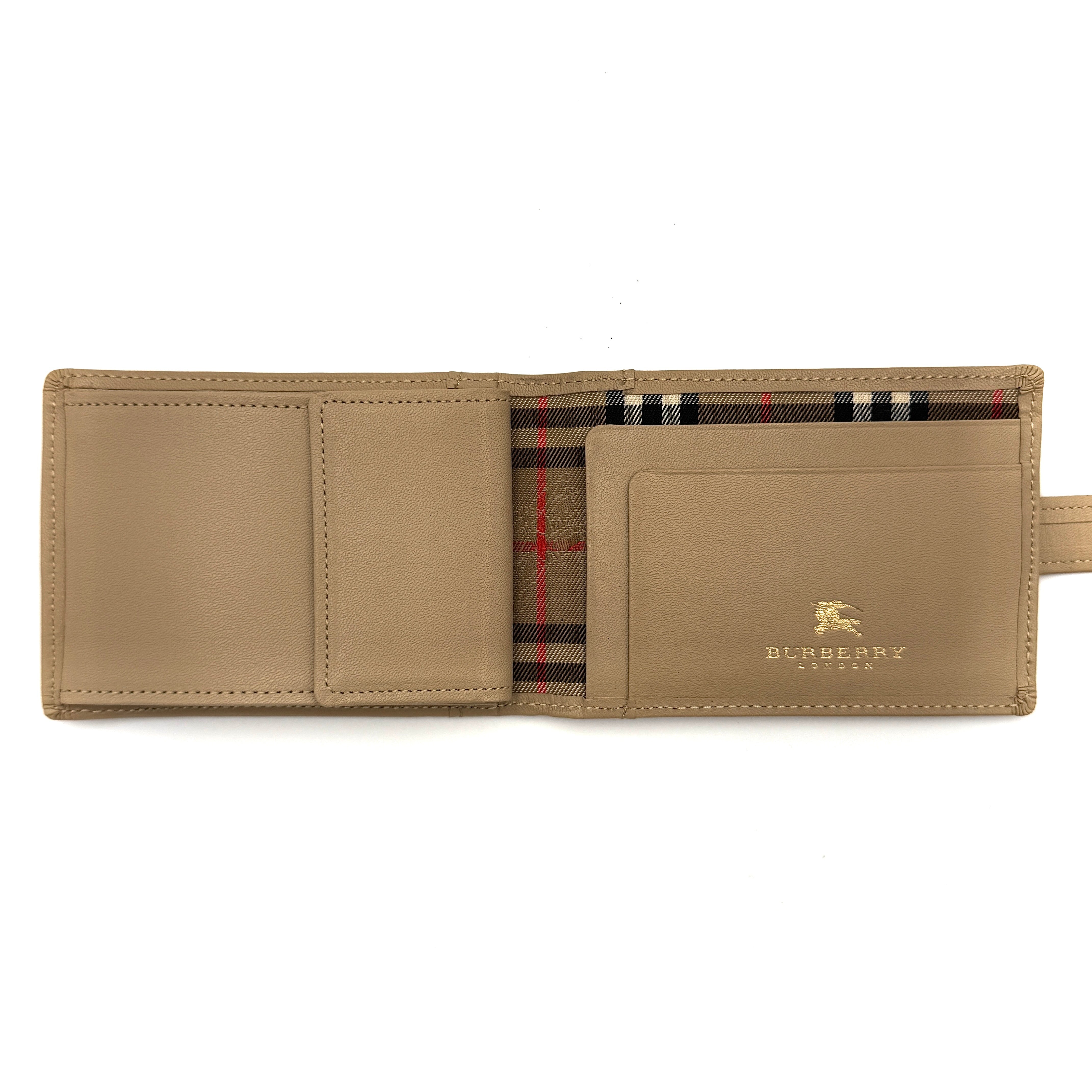 Burberry Nova Check Wallet Beige