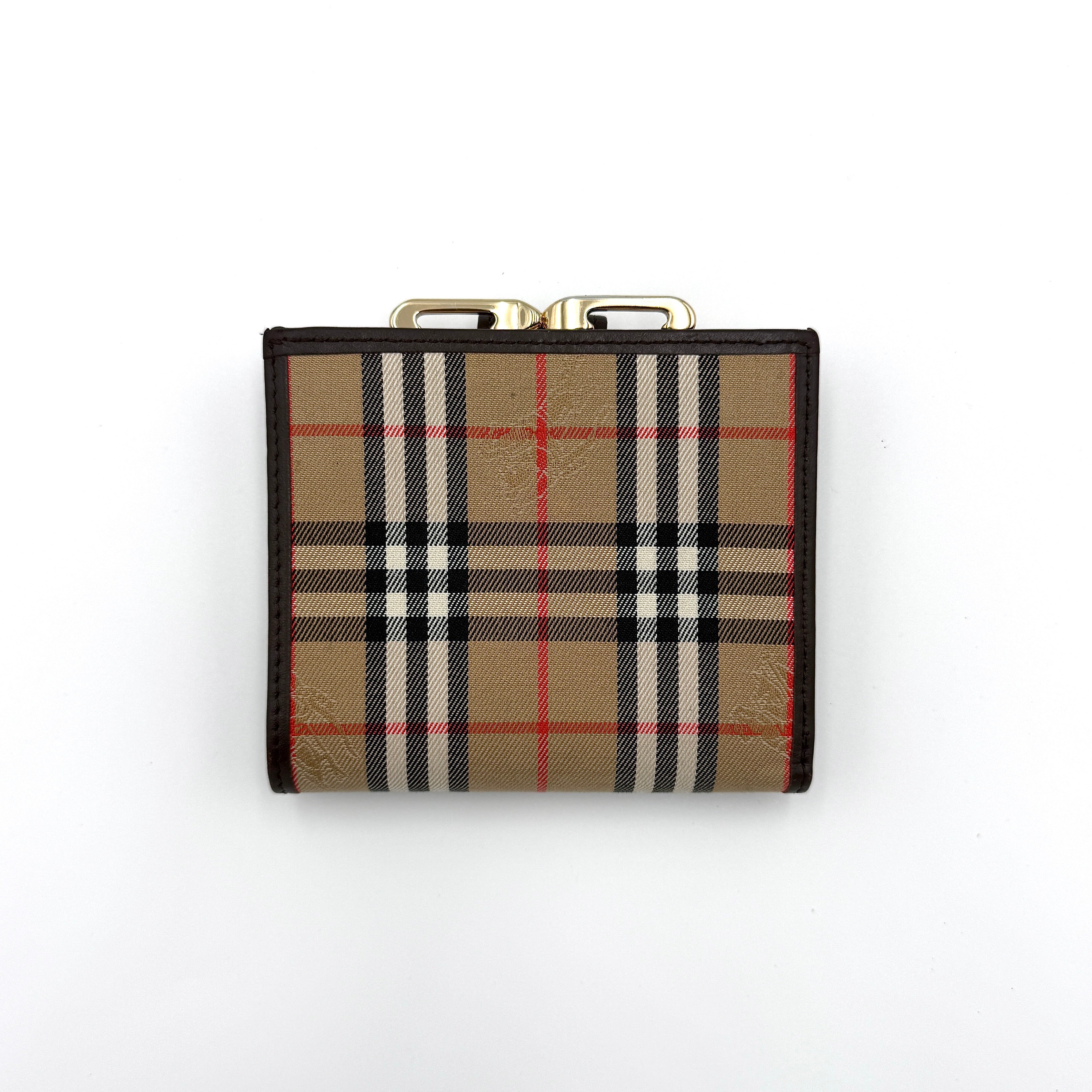 Burberry Nova Check Wallet Beige