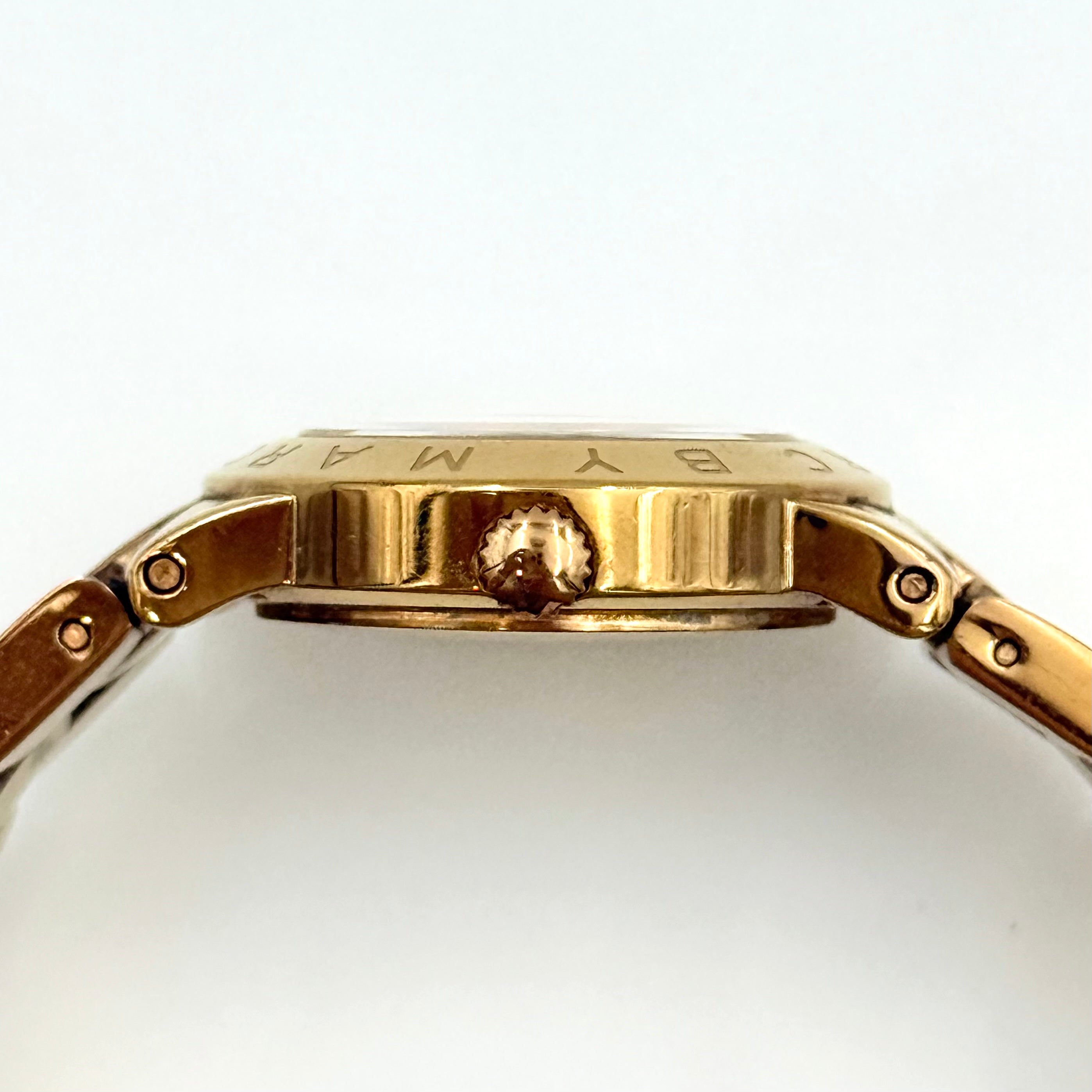 Marc by Marc Jacobs Amy Stainless Steel Watch Gold
