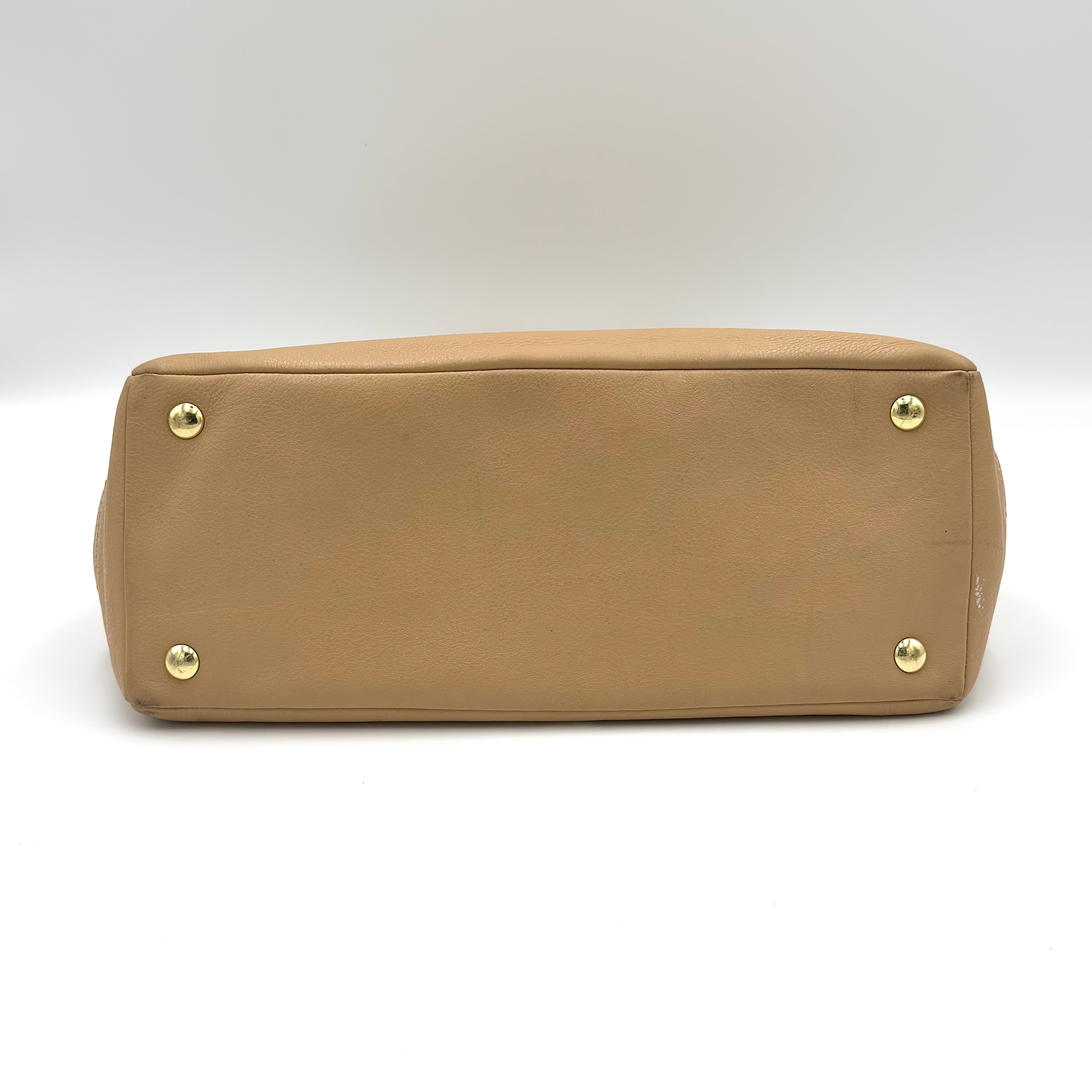 Coach Park Carryall Shoulder Bag Brown