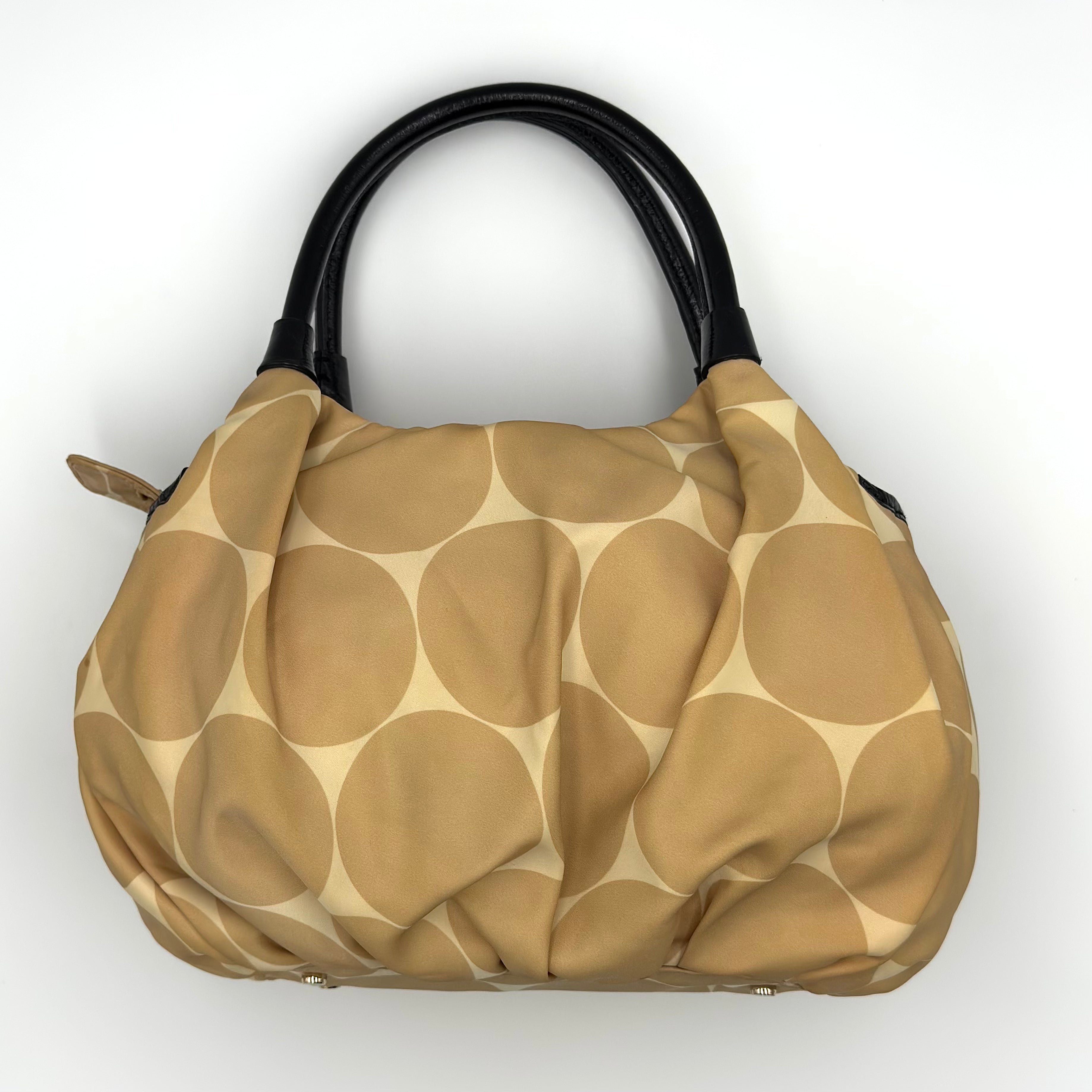 Kate Spade New York Deborah Dot Nylon Shoulder Bag Brown/Beige