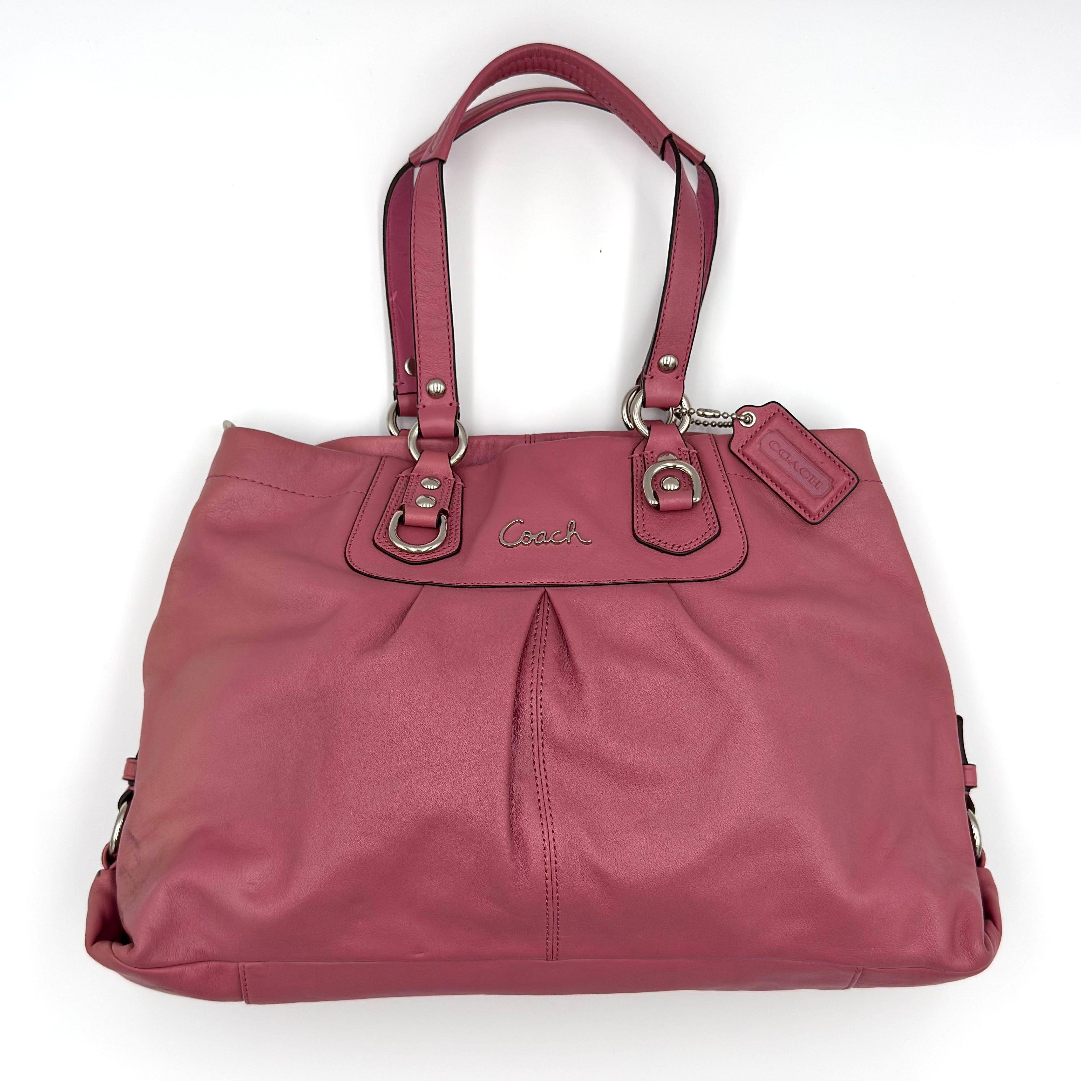 Coach 2Way Ashley Shoulder Bag Pink