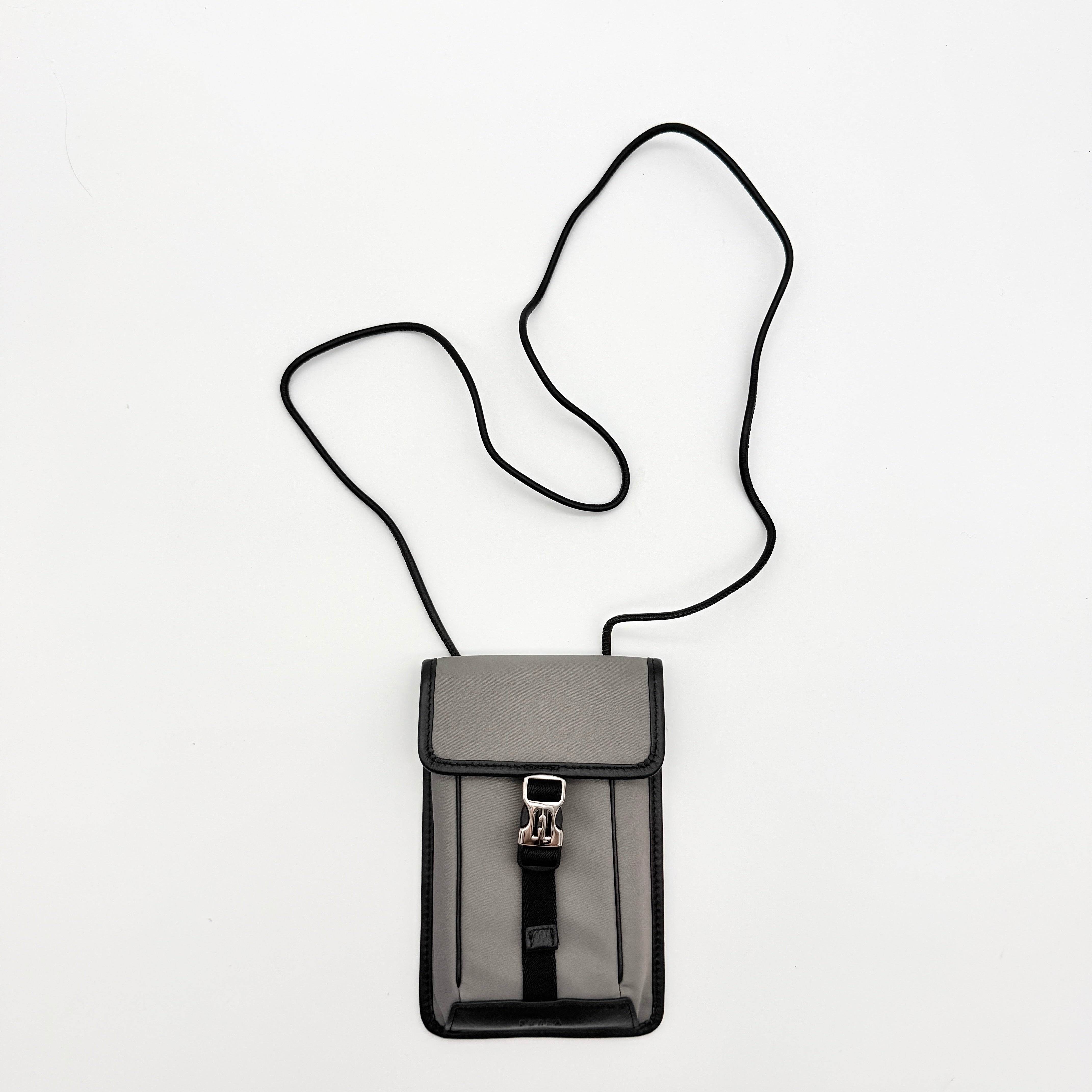 Furla Cosmo Phone Holder Grey
