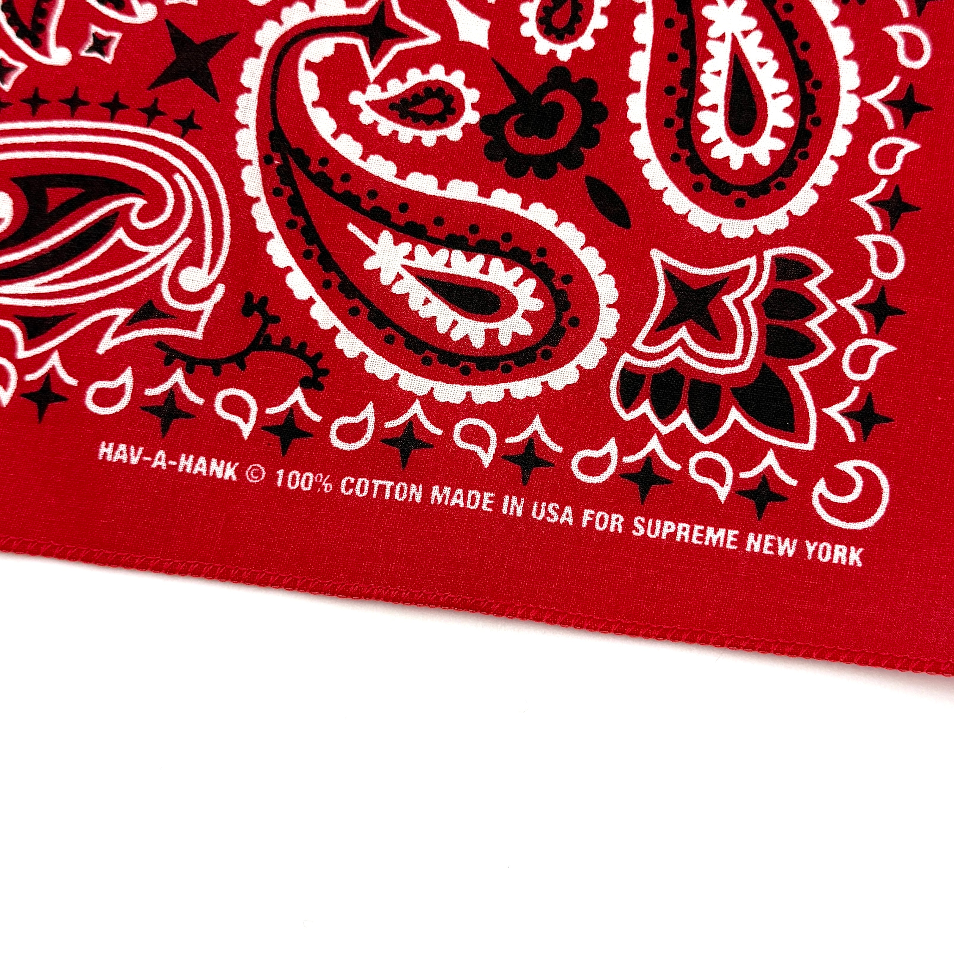 Supreme Hav-A-Hank Bandana Red