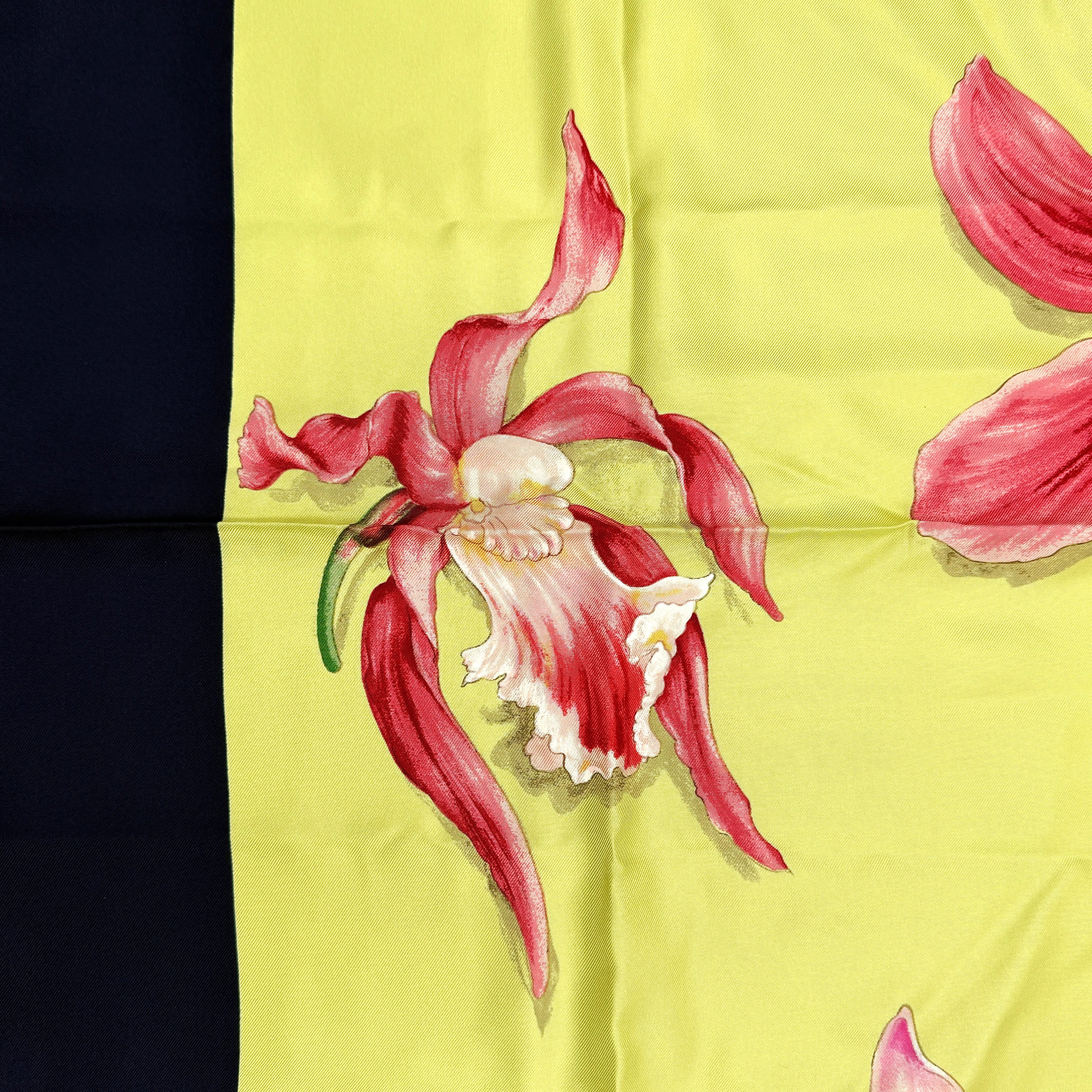 Tiffany & Co. Floral Silk Scarf Multicolor
