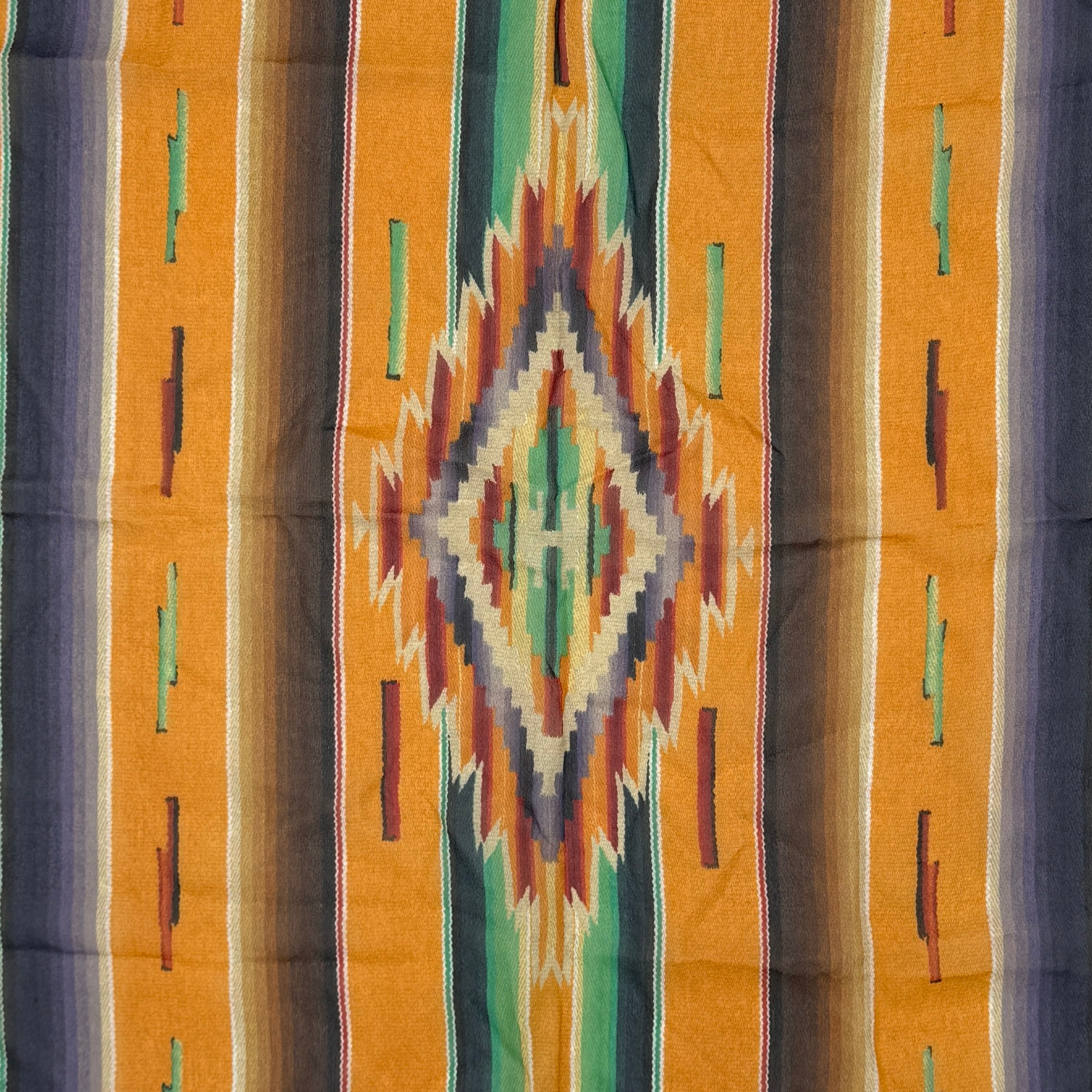 Dior Aztec Silk Scarf Multicolor