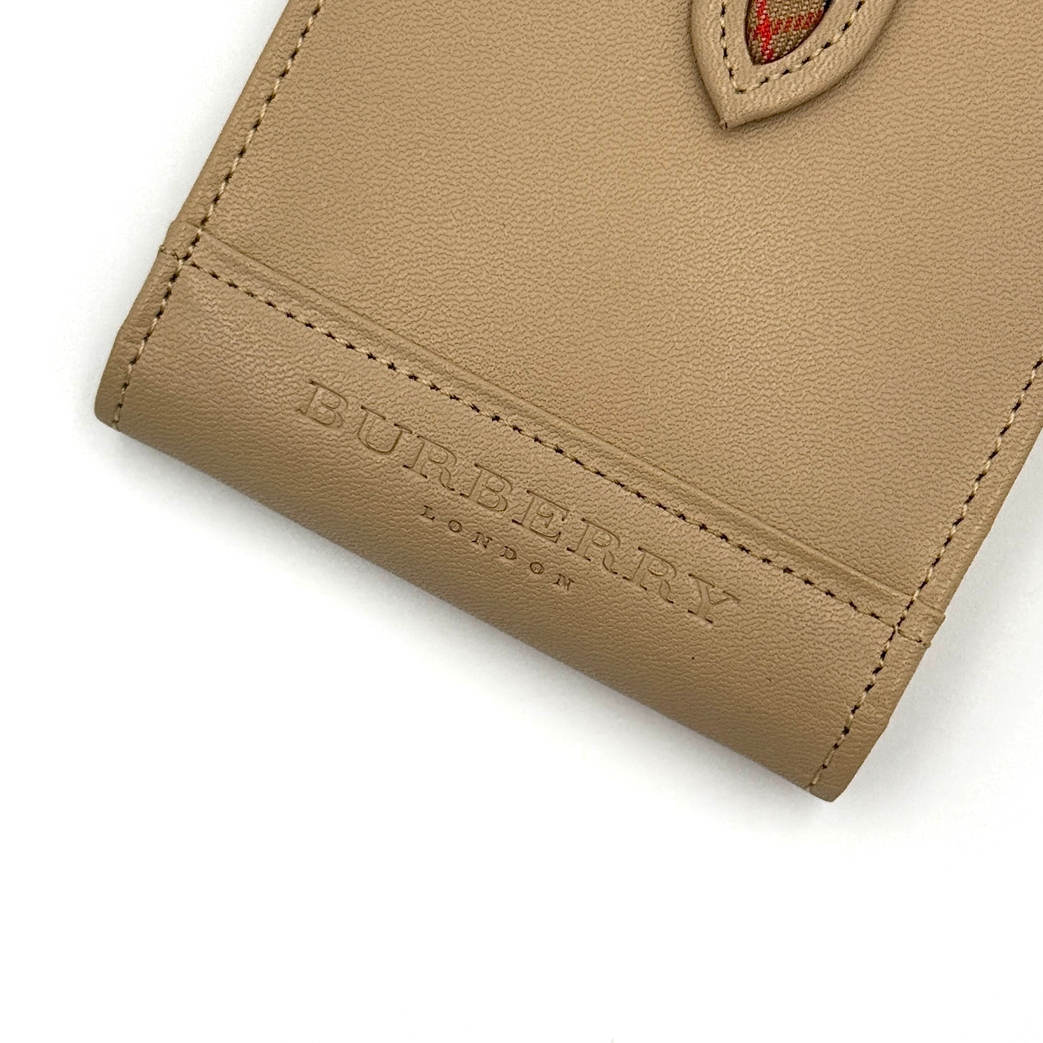 Burberry Nova Check Wallet Beige