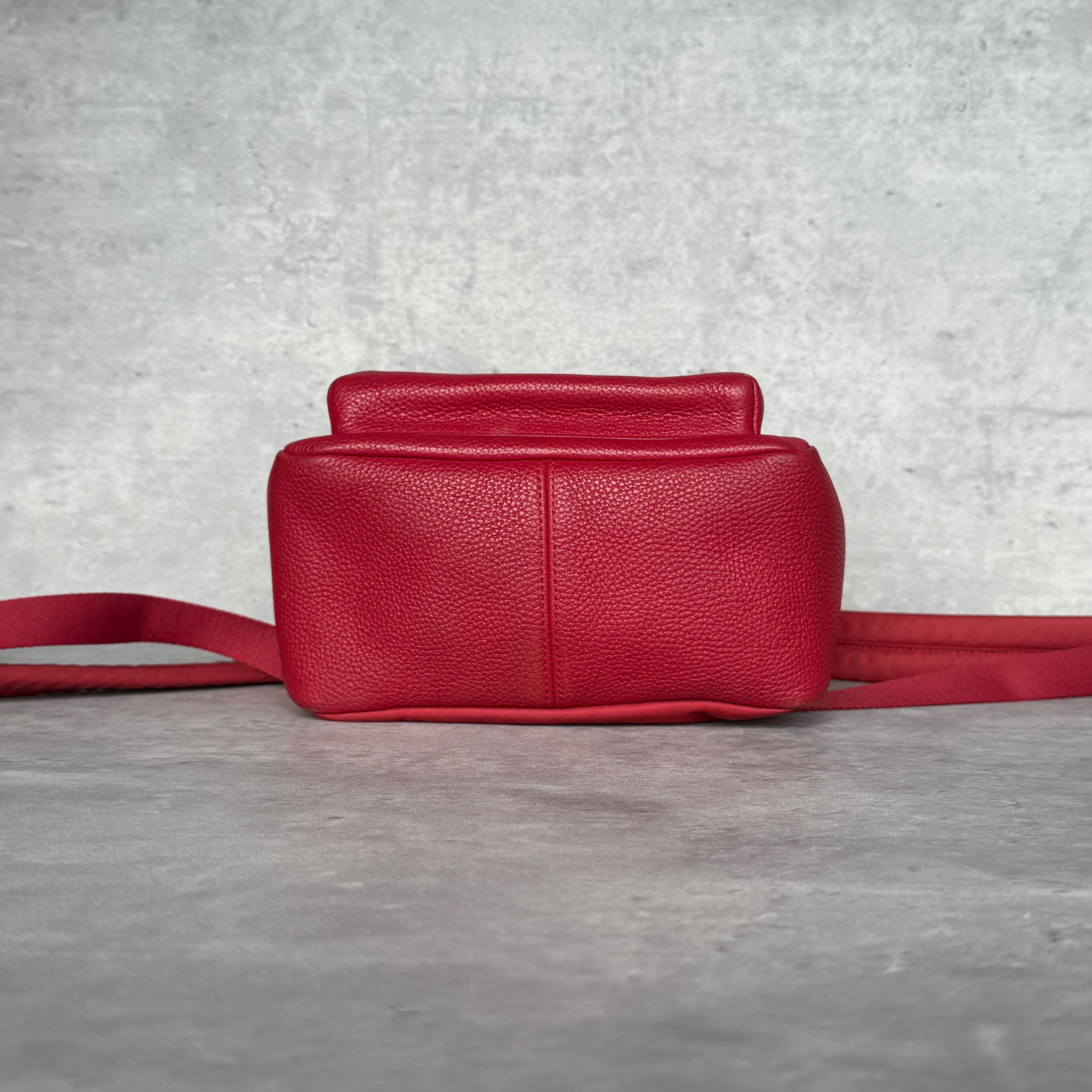 Coach Mini Charlie Backpack Red