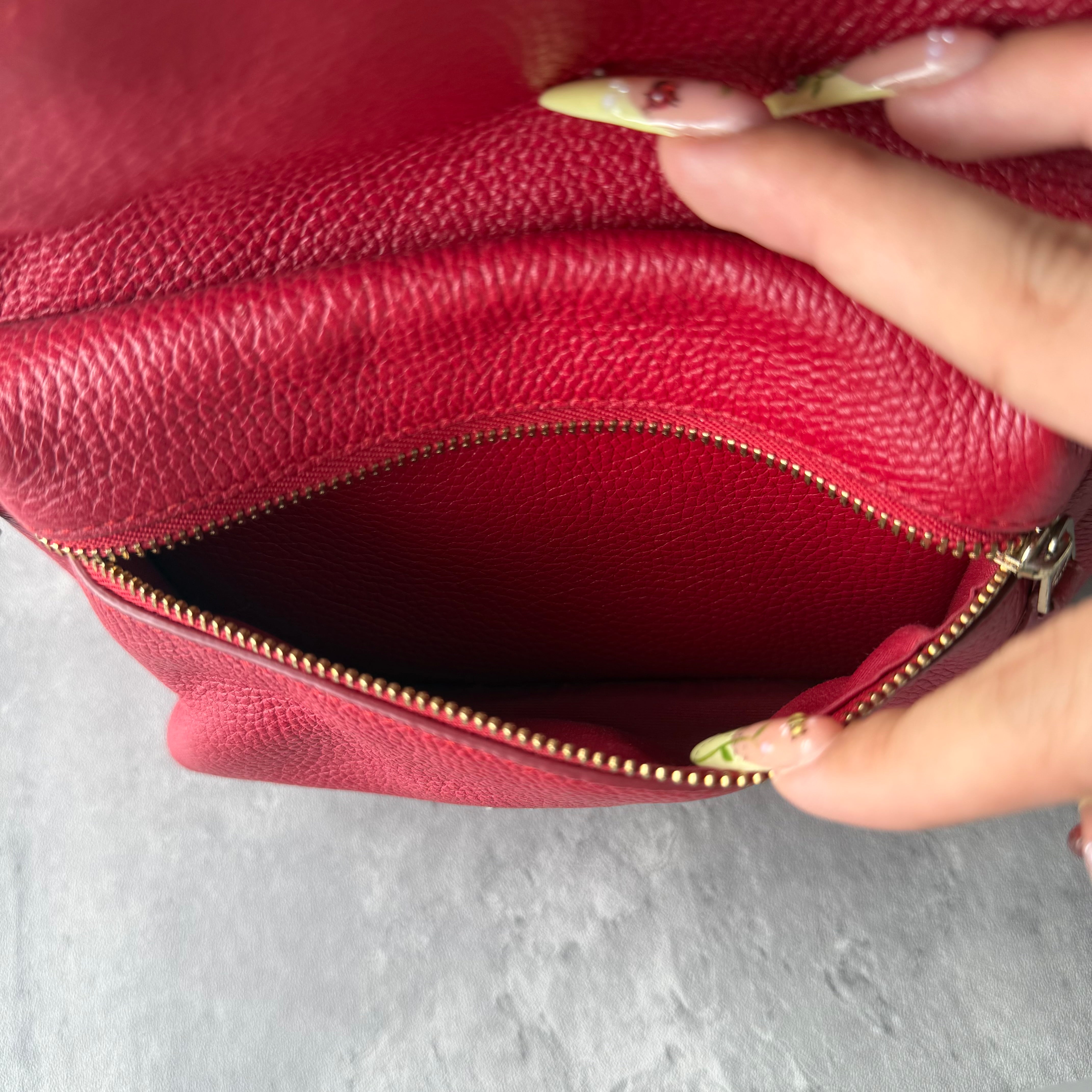 Coach Mini Charlie Backpack Red