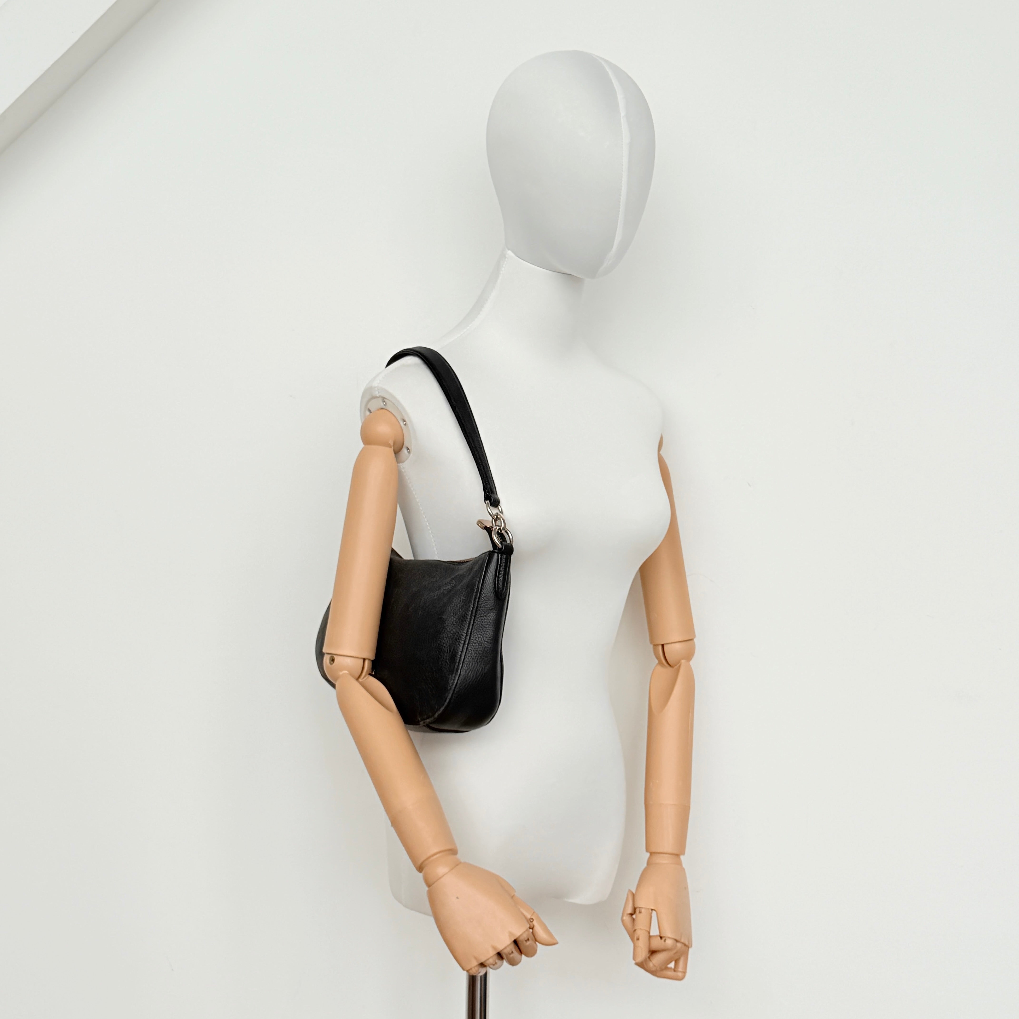 Coach Sutton Hobo Shoulder Bag Black