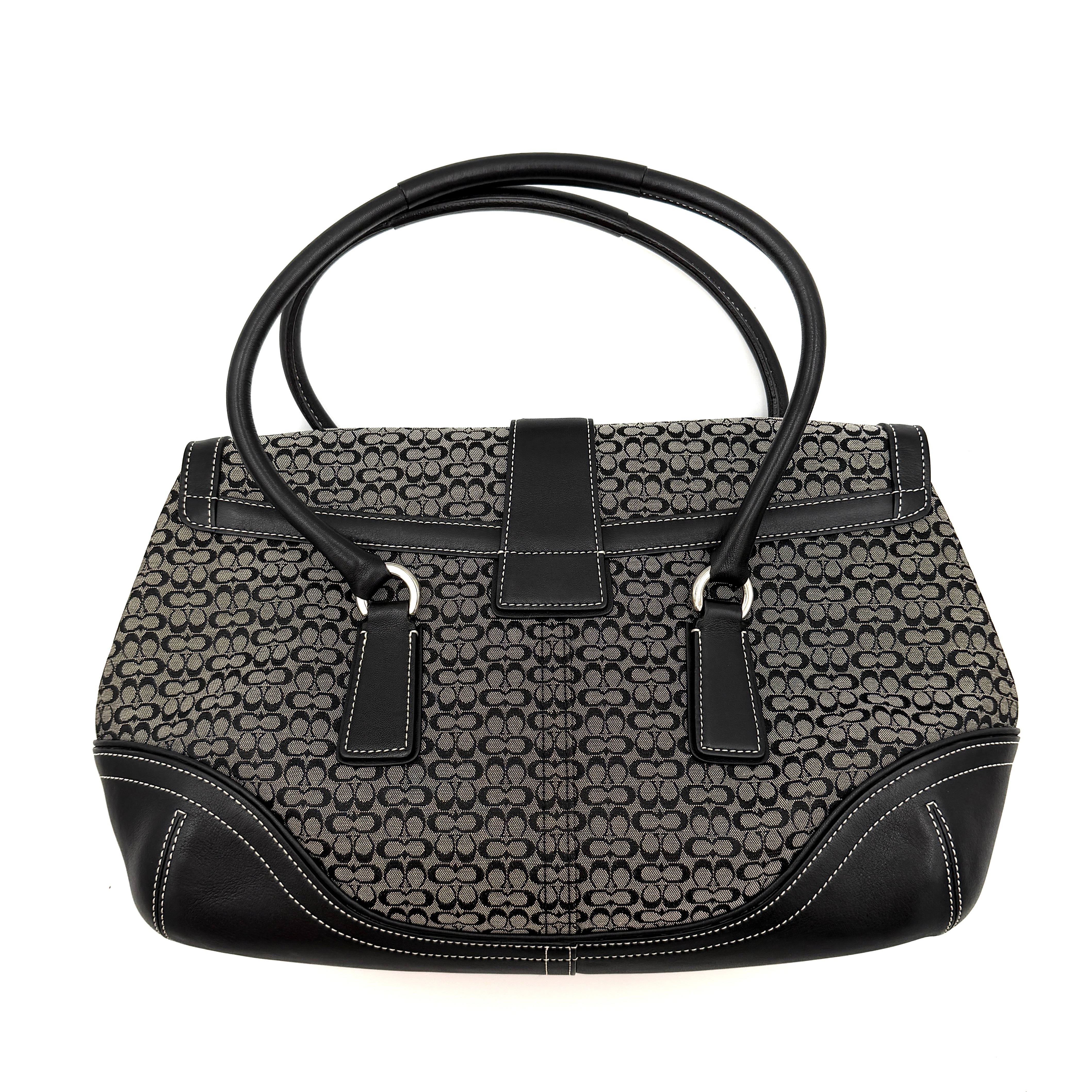 Coach Y2K Soho Shoulder Bag Grey/Black