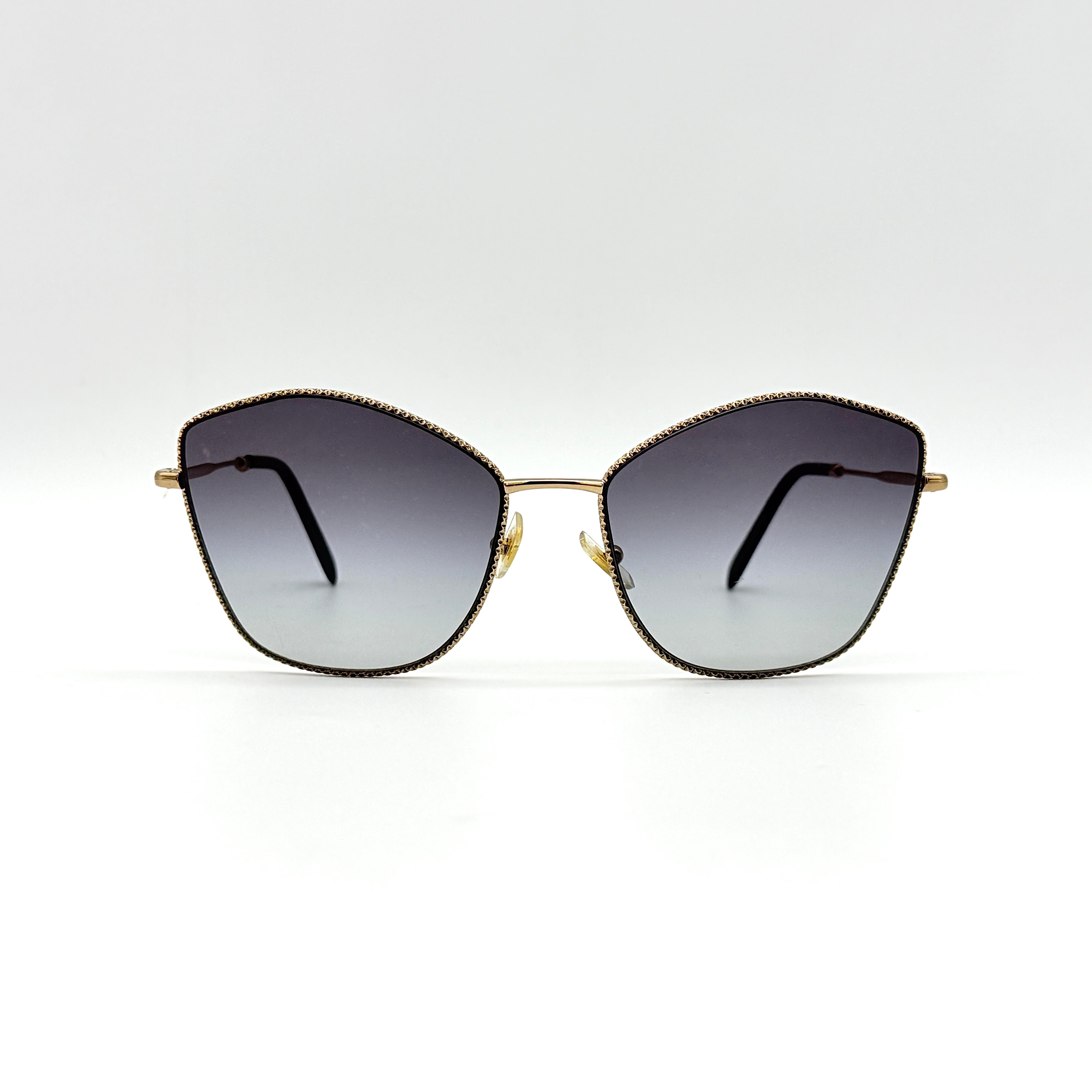 Miu Miu SMU 60V Cat Eye Sunglasses Gold