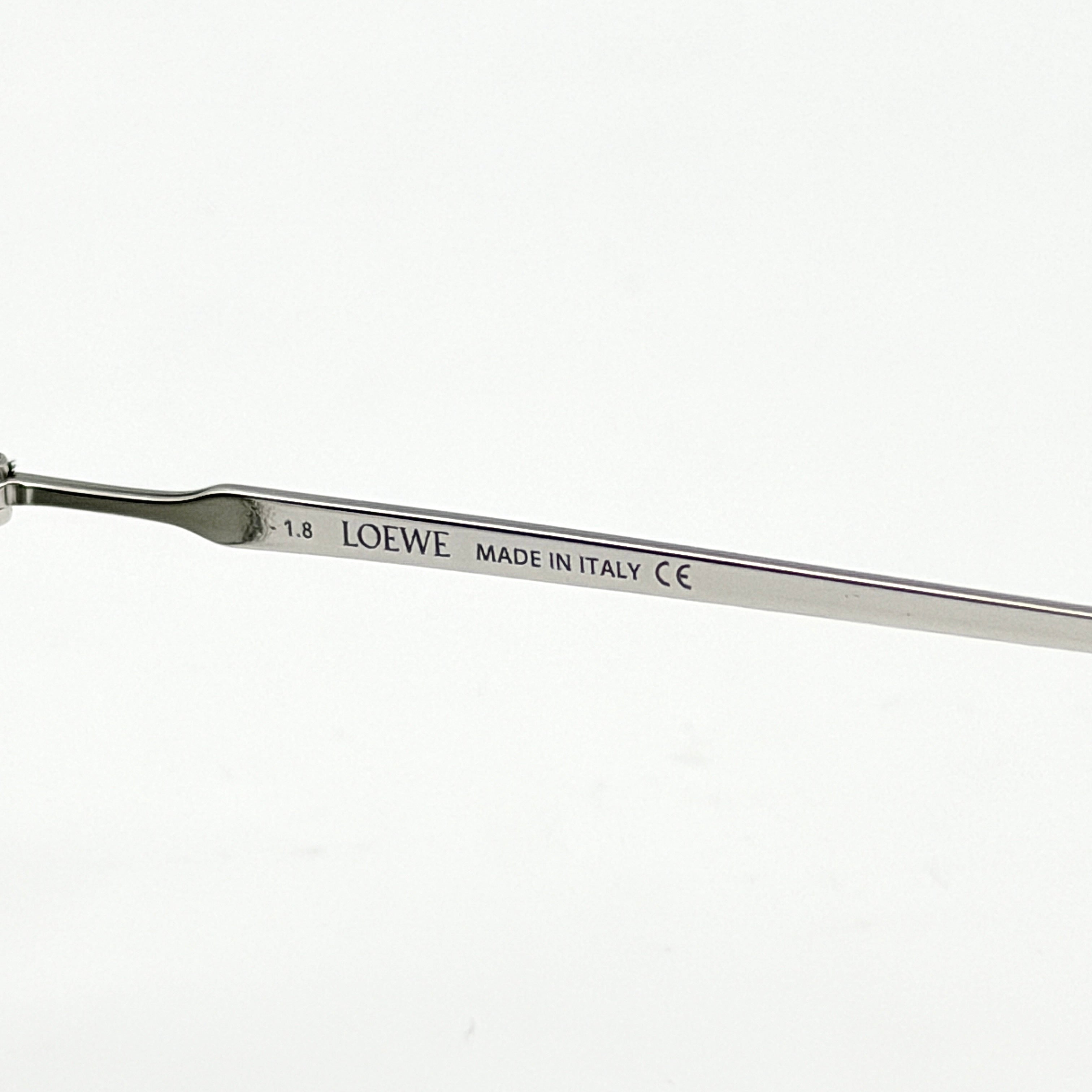 Loewe LW40010U Pilot Puzzle Sunglasses Silver