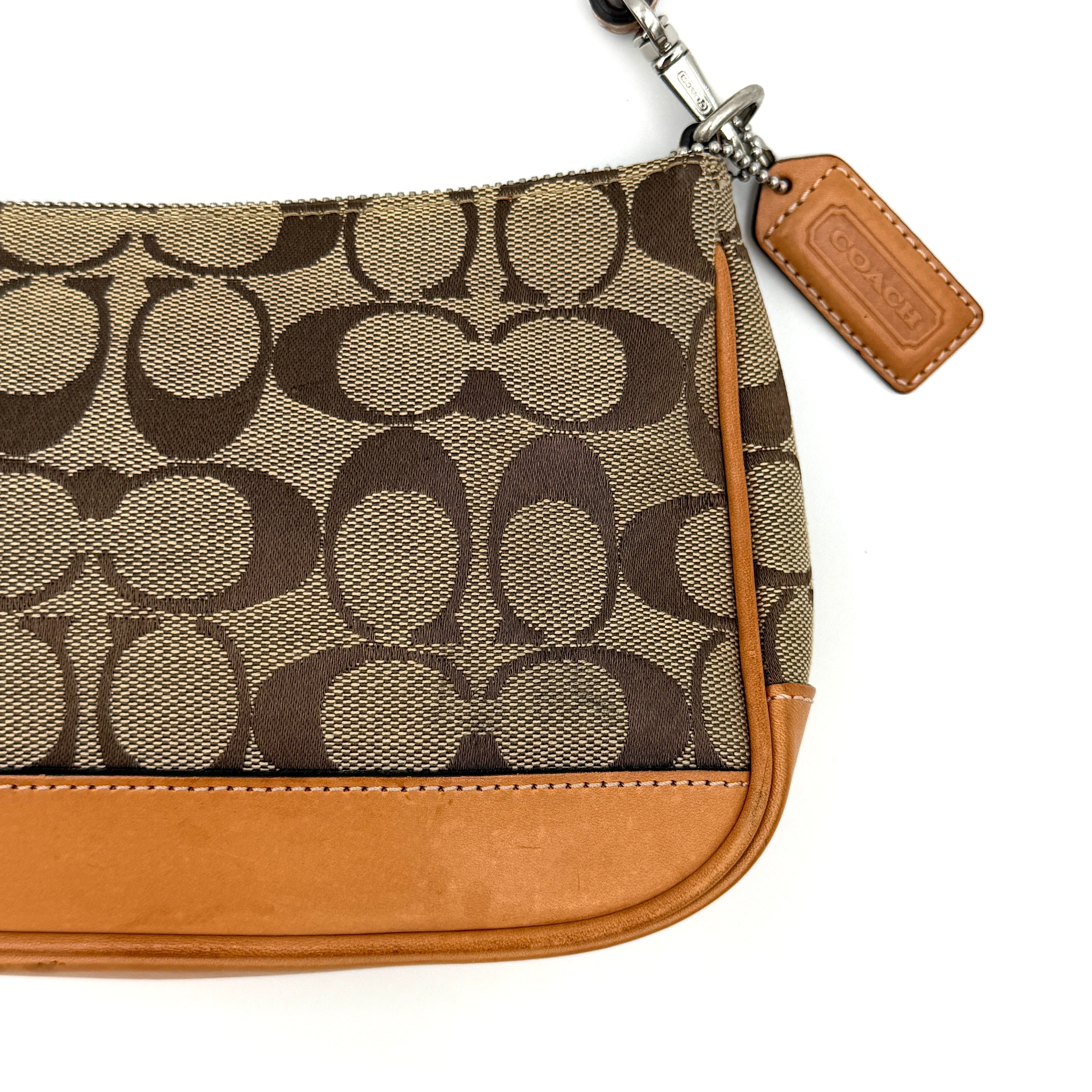 Coach Y2K Demi Shoulder Bag Tan