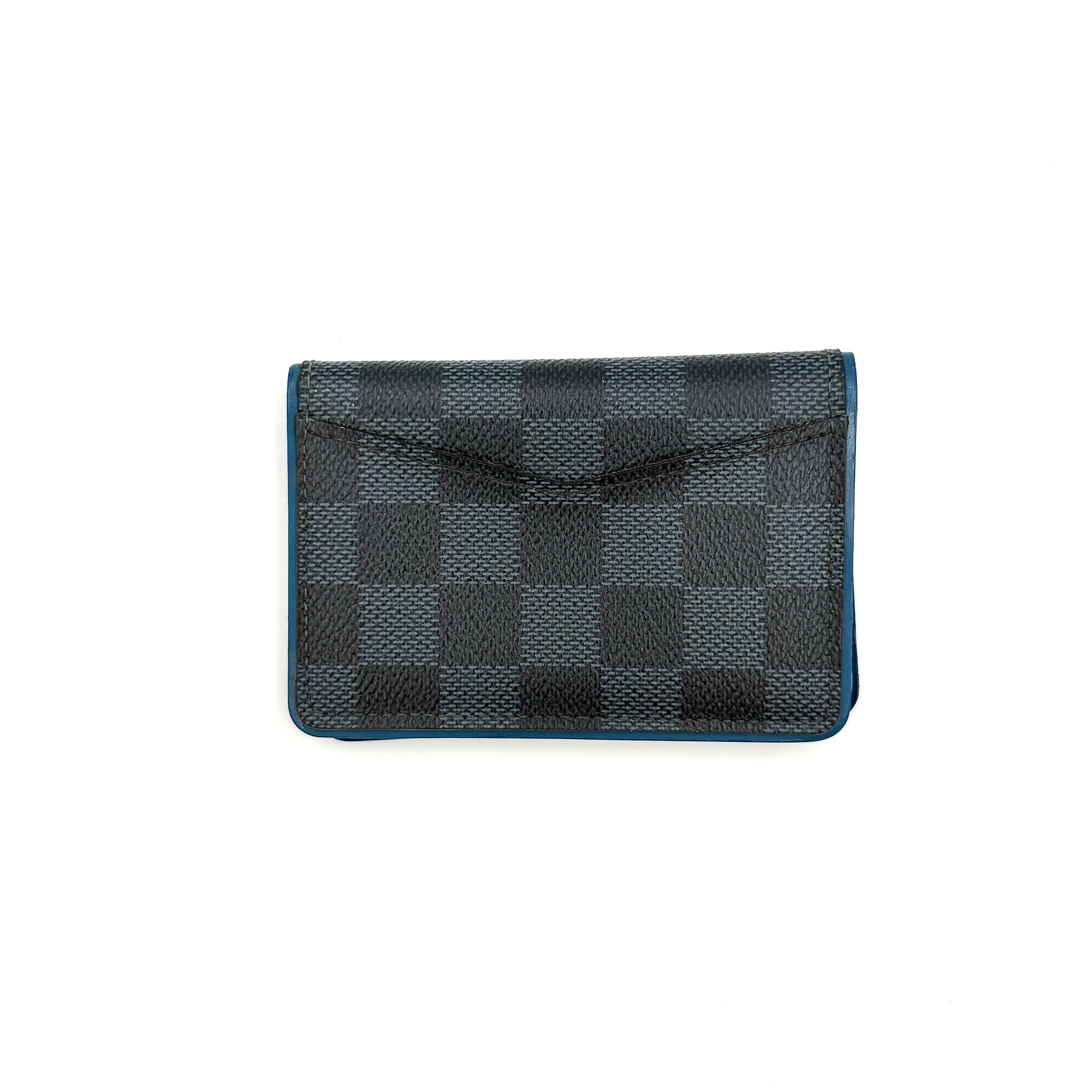 Louis Vuitton Damier Graphite Canvas Pocket Organiser Black/Blue
