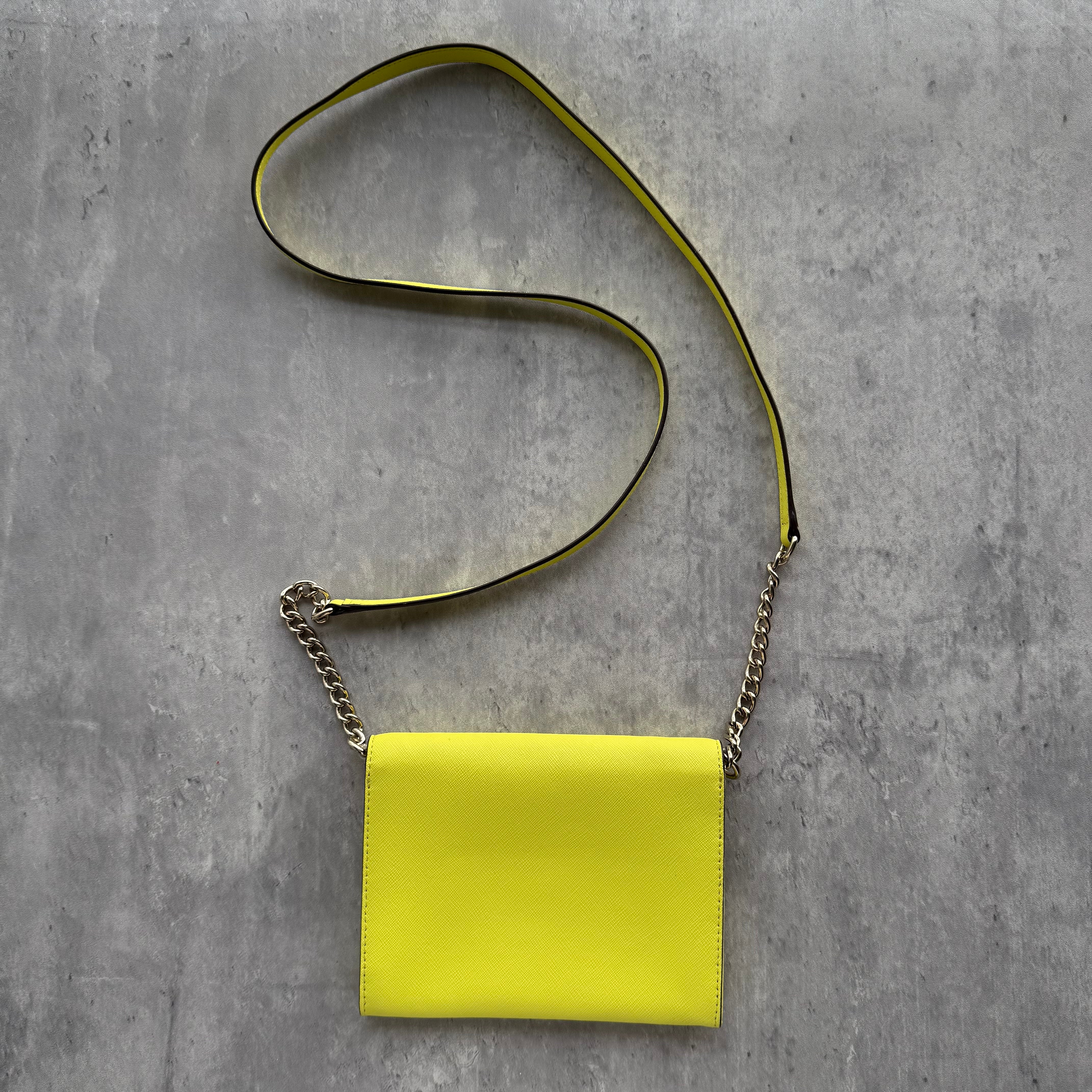 Kate Spade Envelope Crossbody Bag Yellow