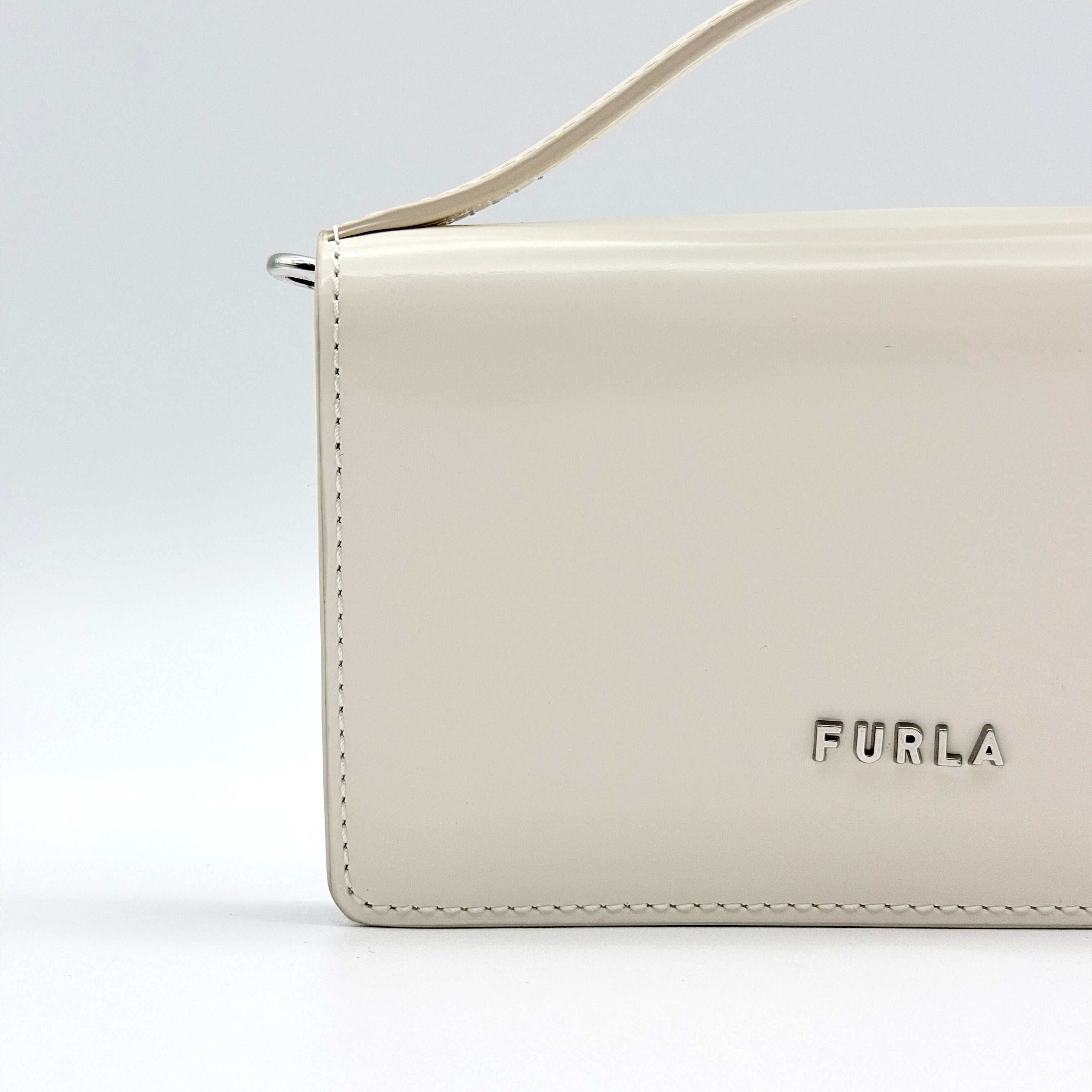 Furla Splendida Micro Bag White