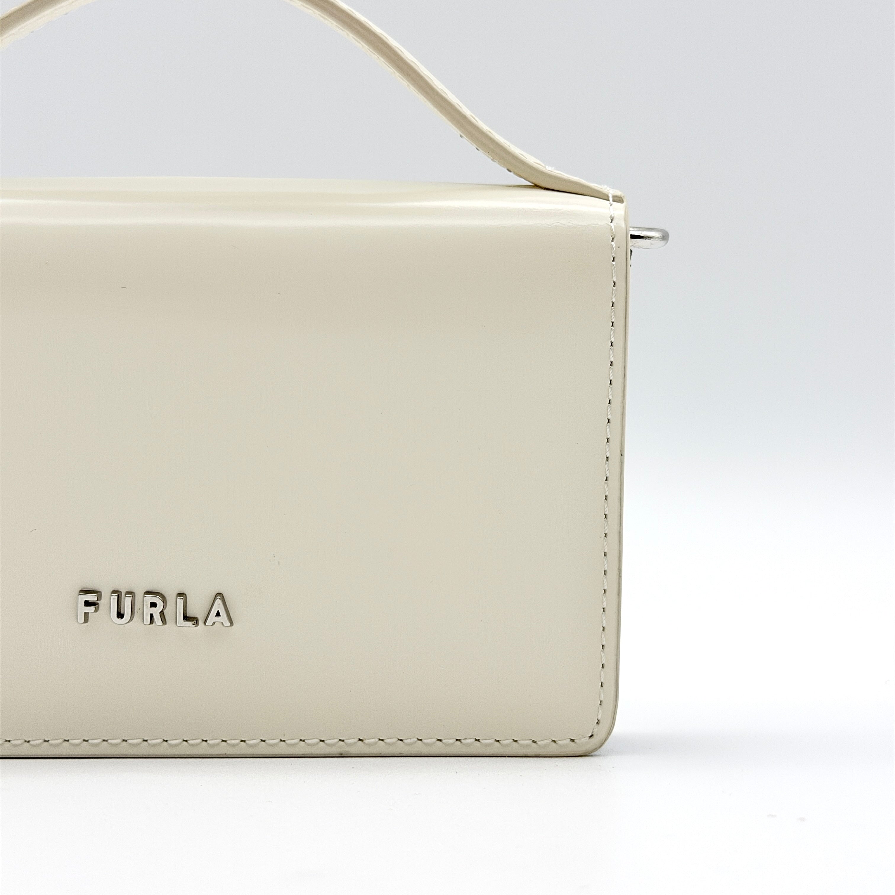 Furla Splendida Micro Bag White