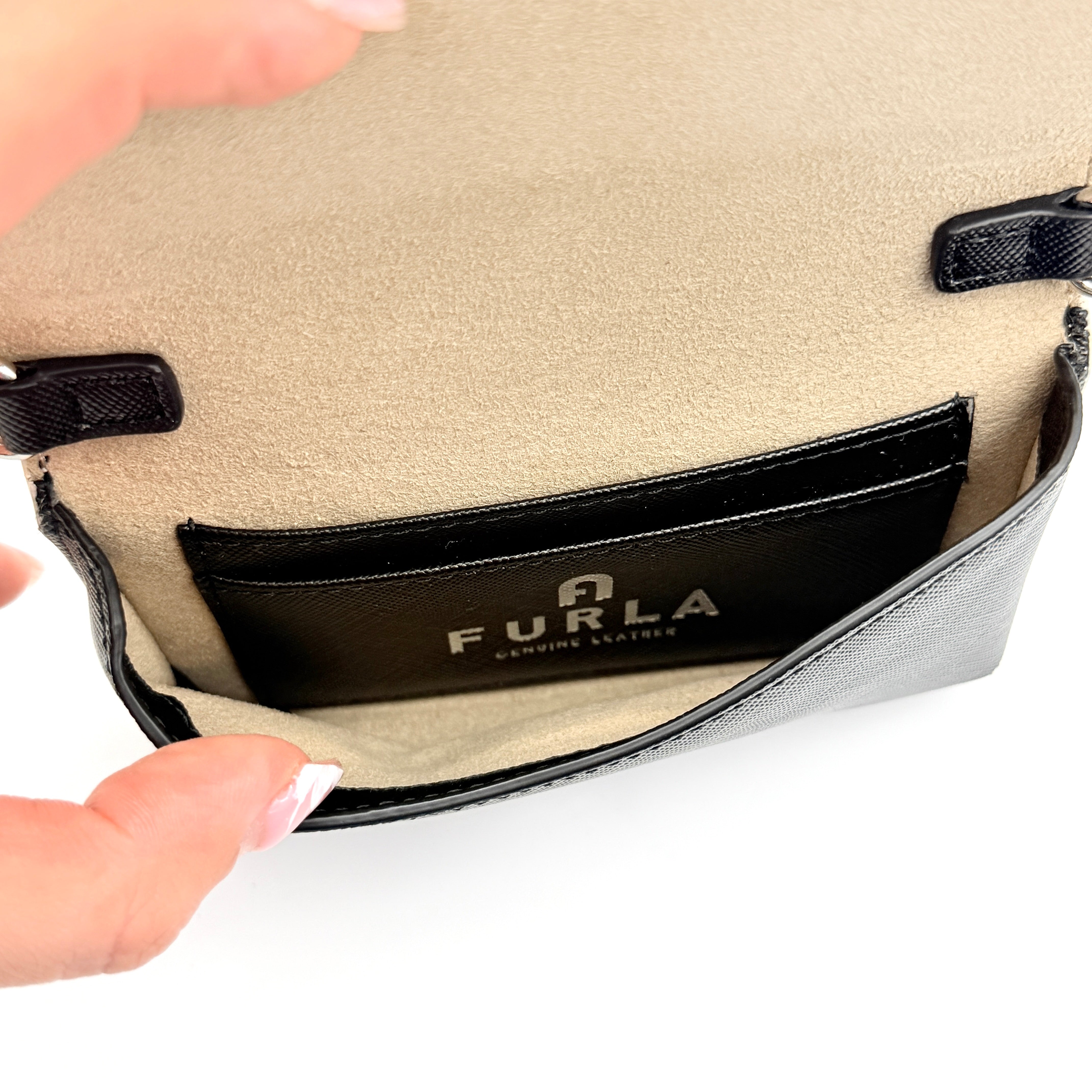 Furla Splendida Micro Bag White