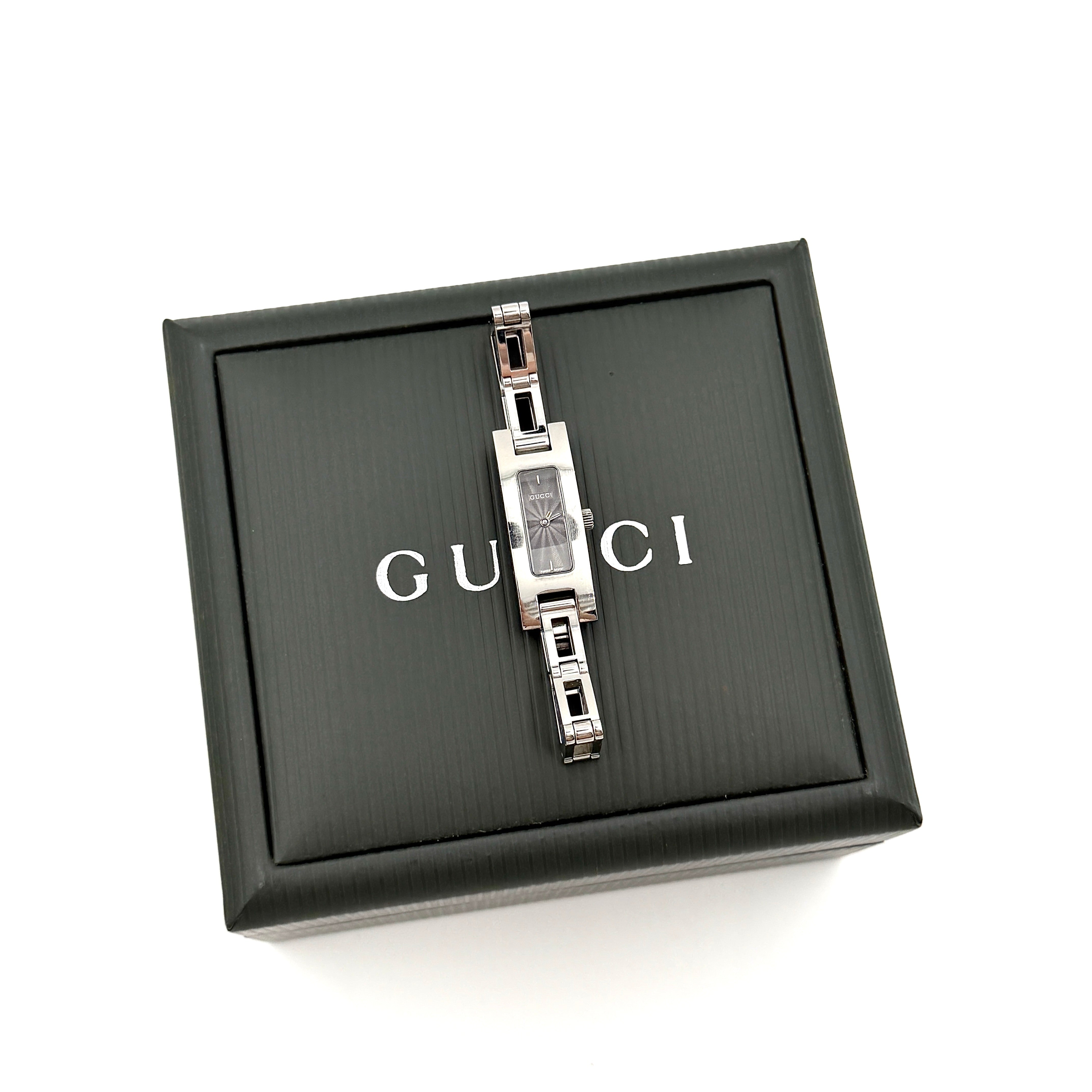 Gucci 3900L Quartz Silver Dial Watch