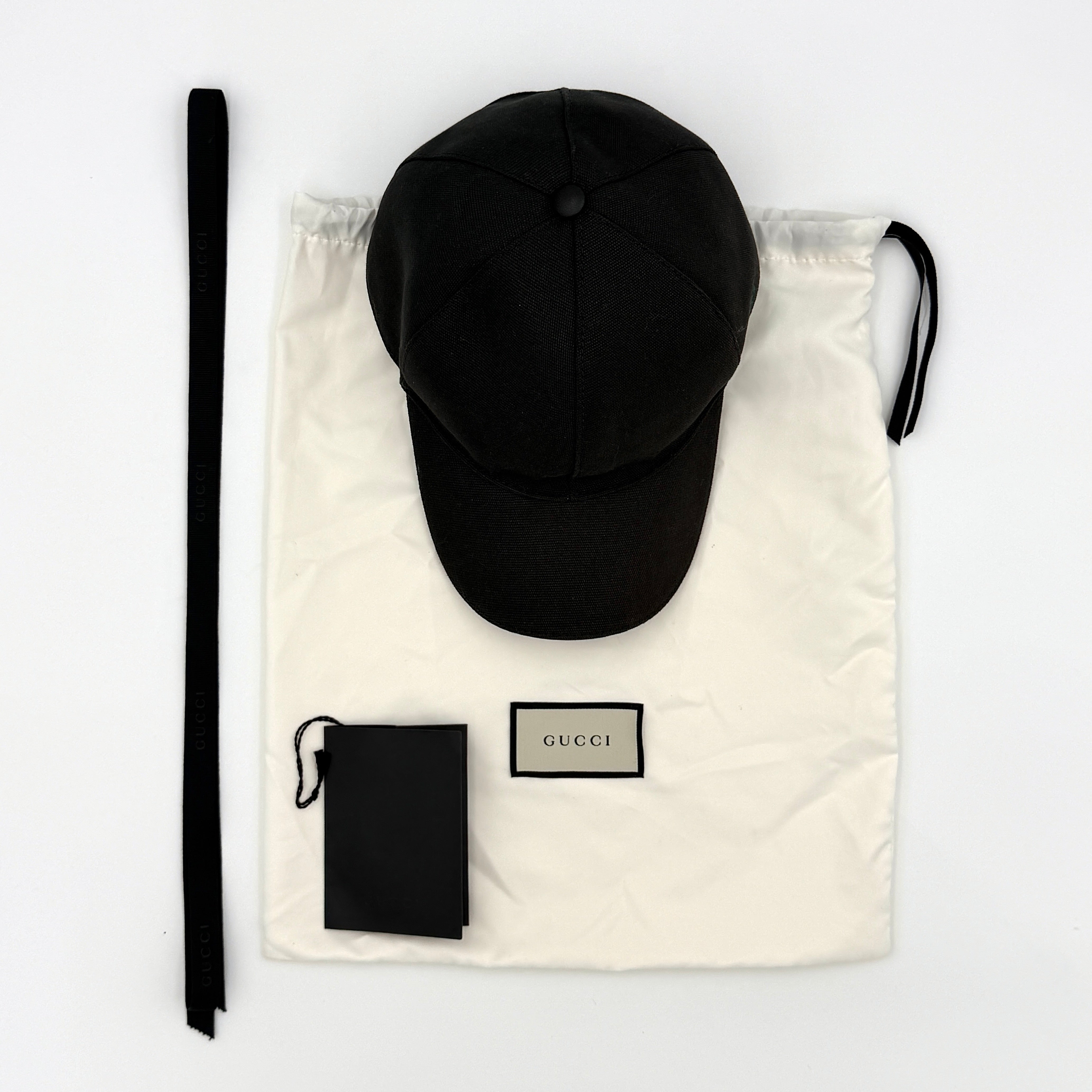 Gucci Interlocking GG Baseball Cap Black