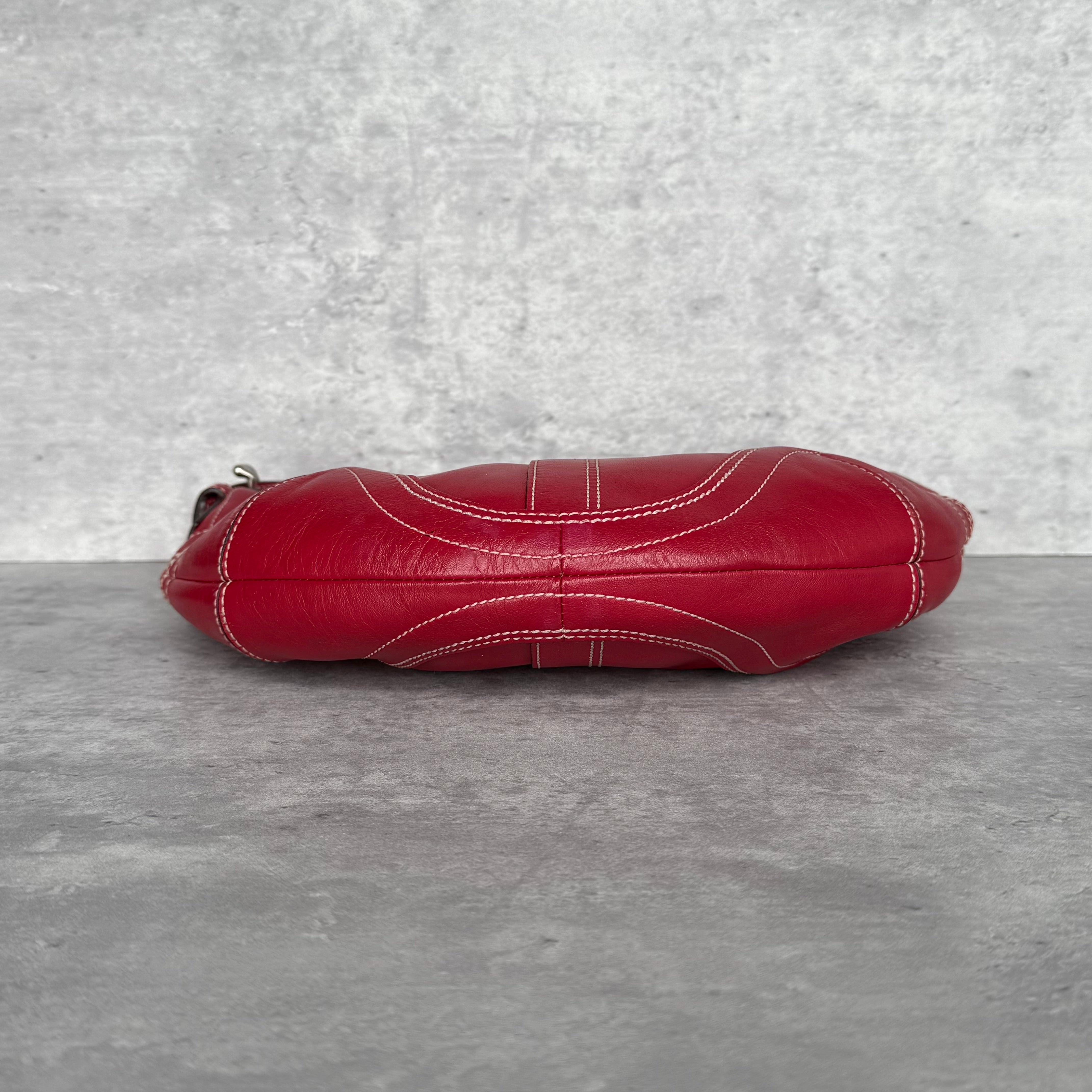 Coach Y2K Soho Hobo ShoulderBag Red