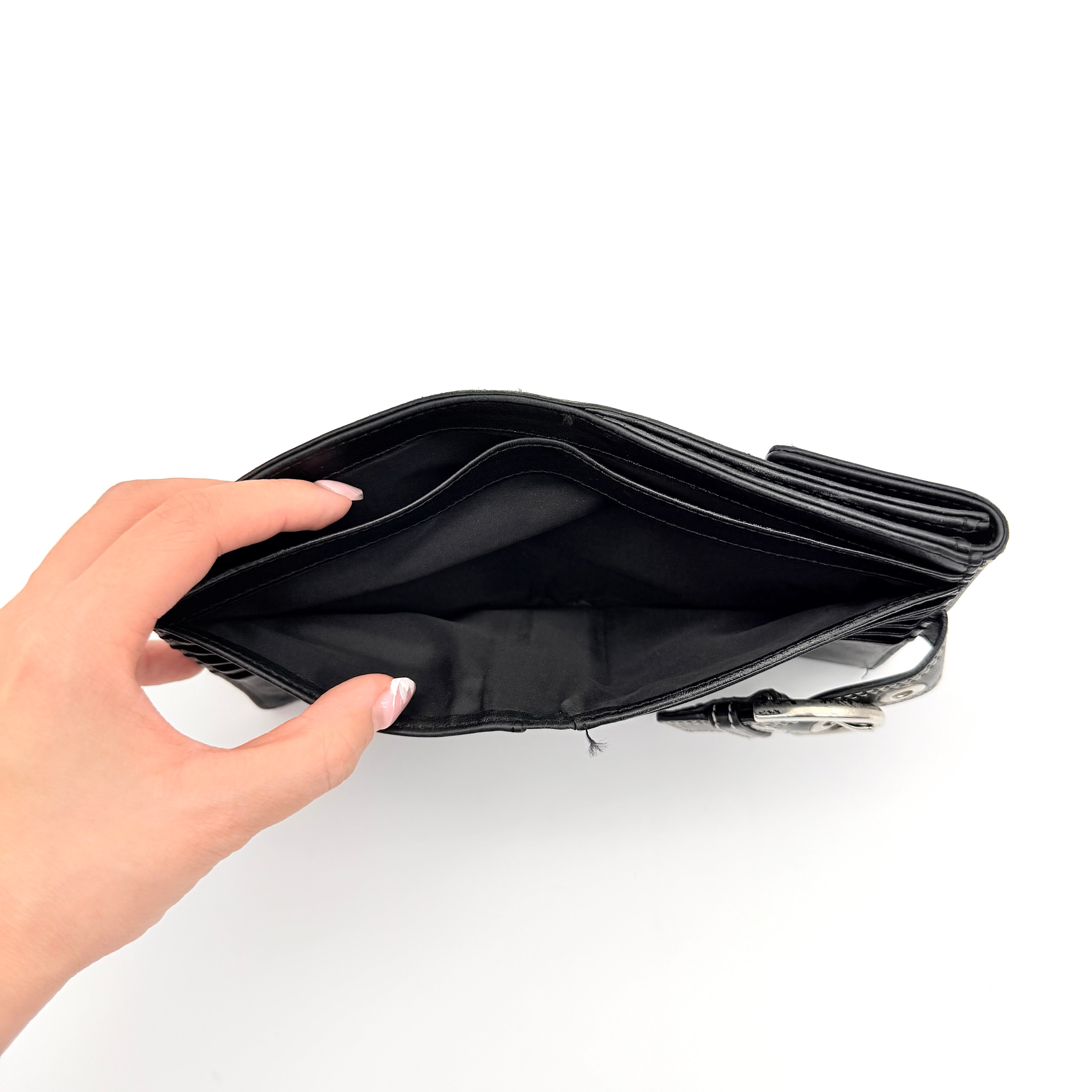 Coach Y2K Soho Buckle Wallet Black